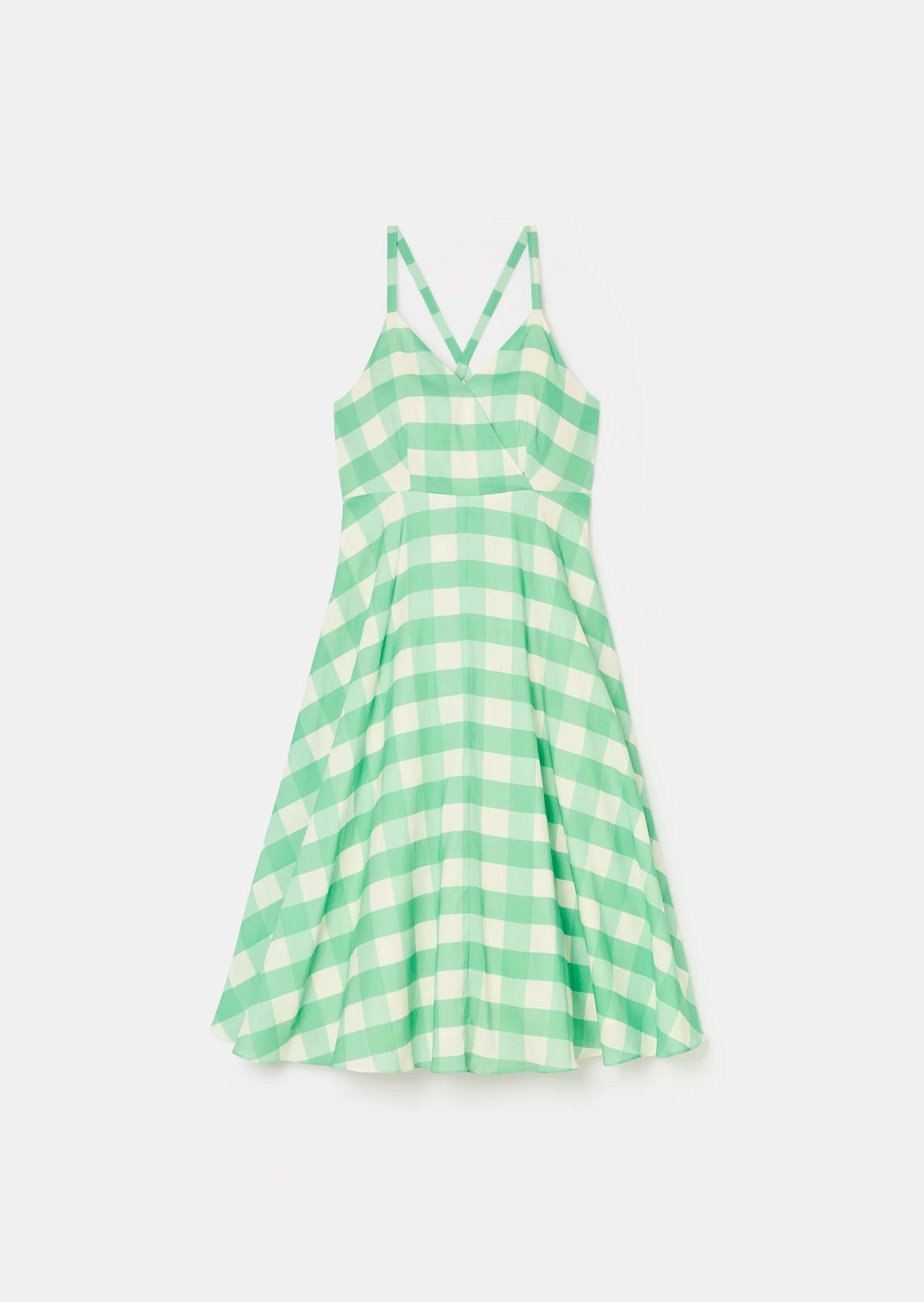 Ryveline green gingham dress