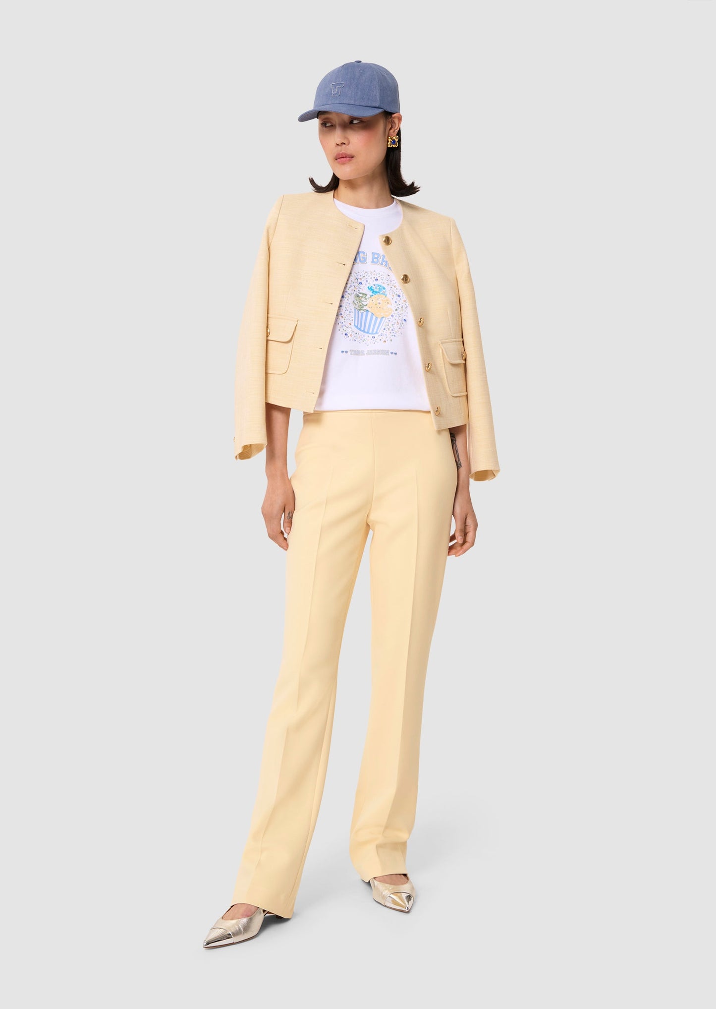 Taravanilla white jersey T-shirt