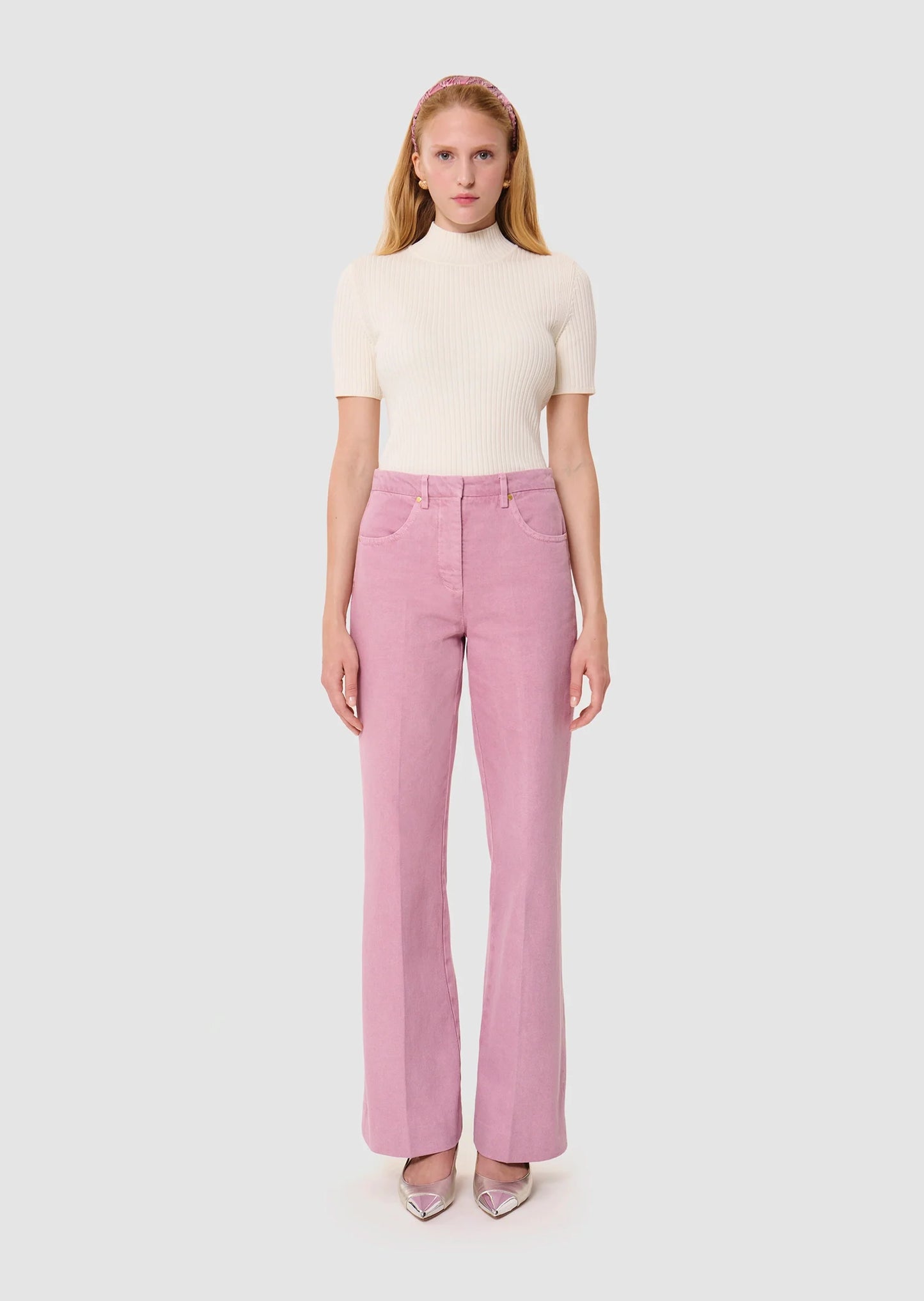 Jerome pink denim jean
