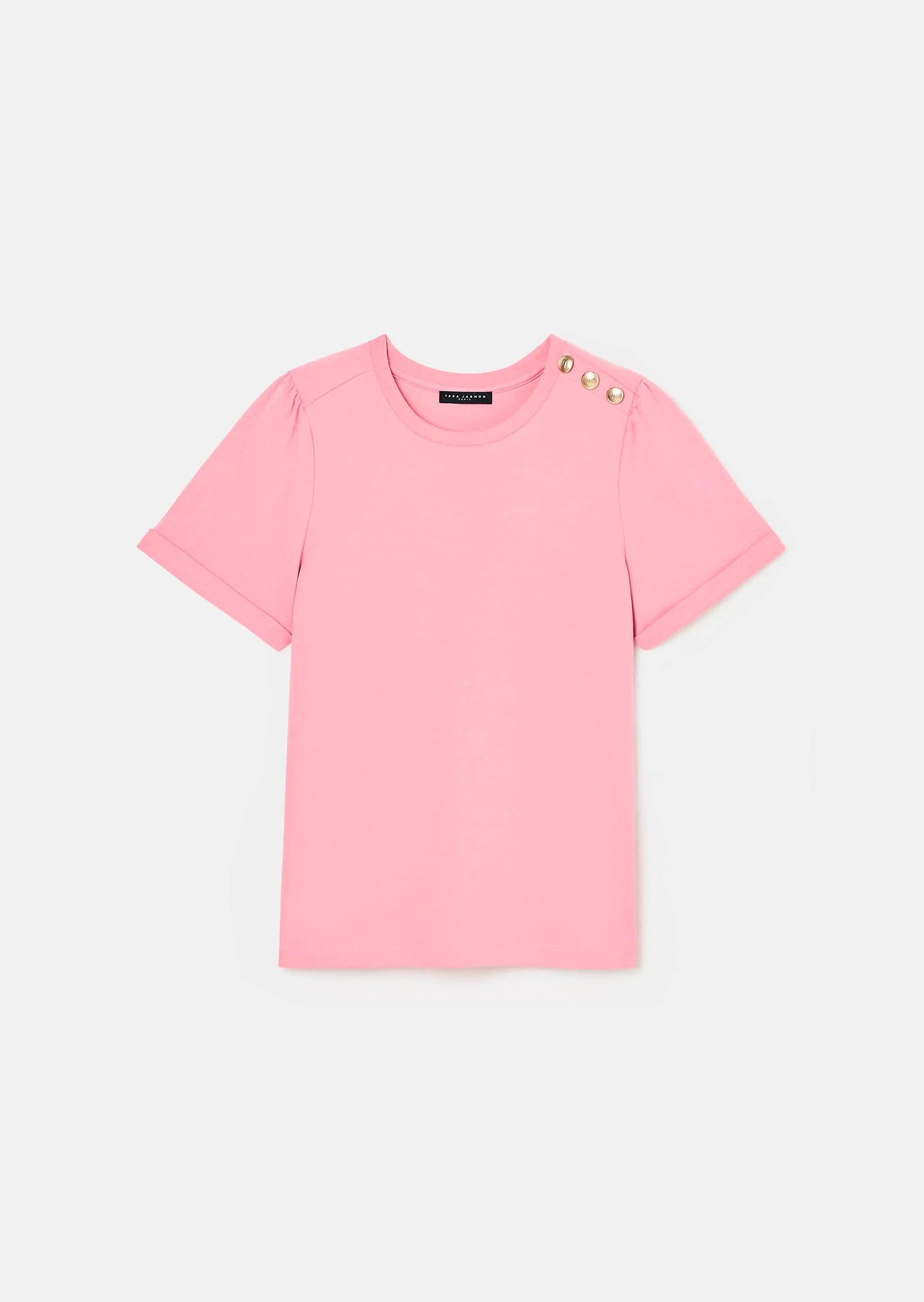 Tampa pink double cotton t-shirt