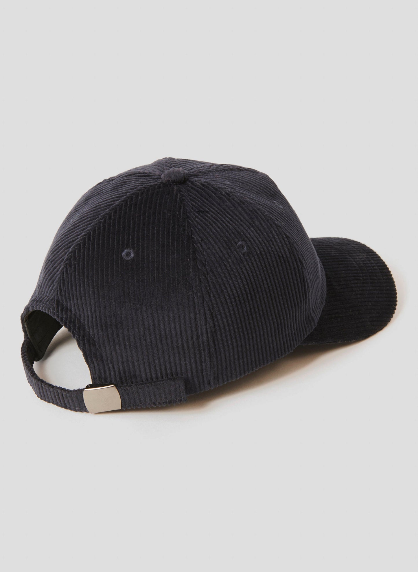 Midnight Blue Cotton Baseball Cap with Adjustable Closure.