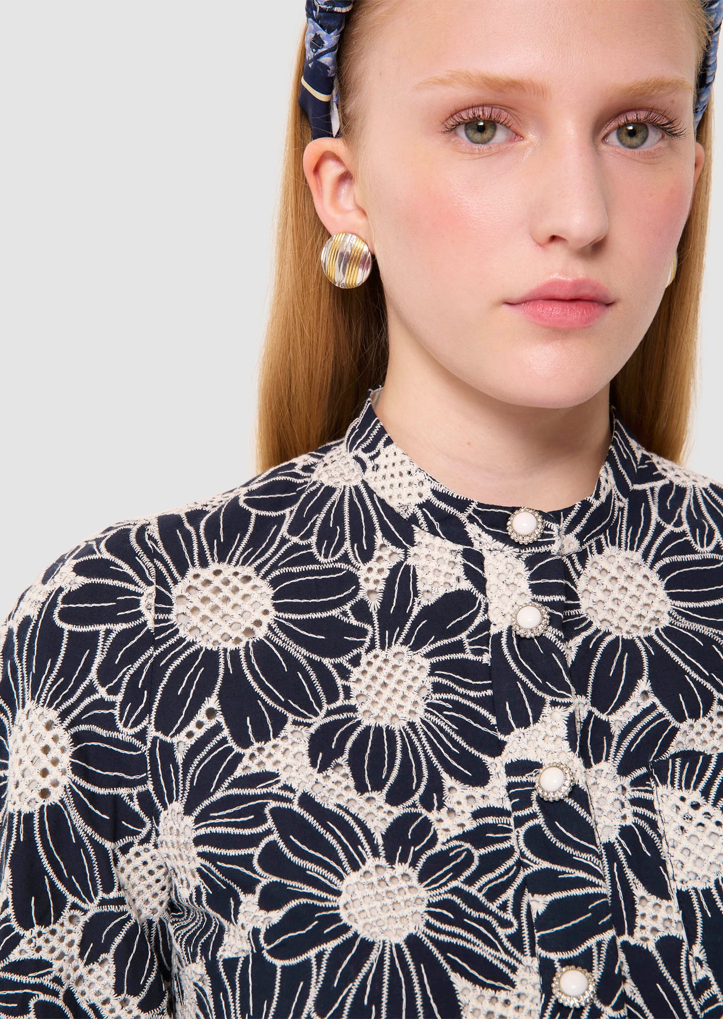 Calista Navy Shirt