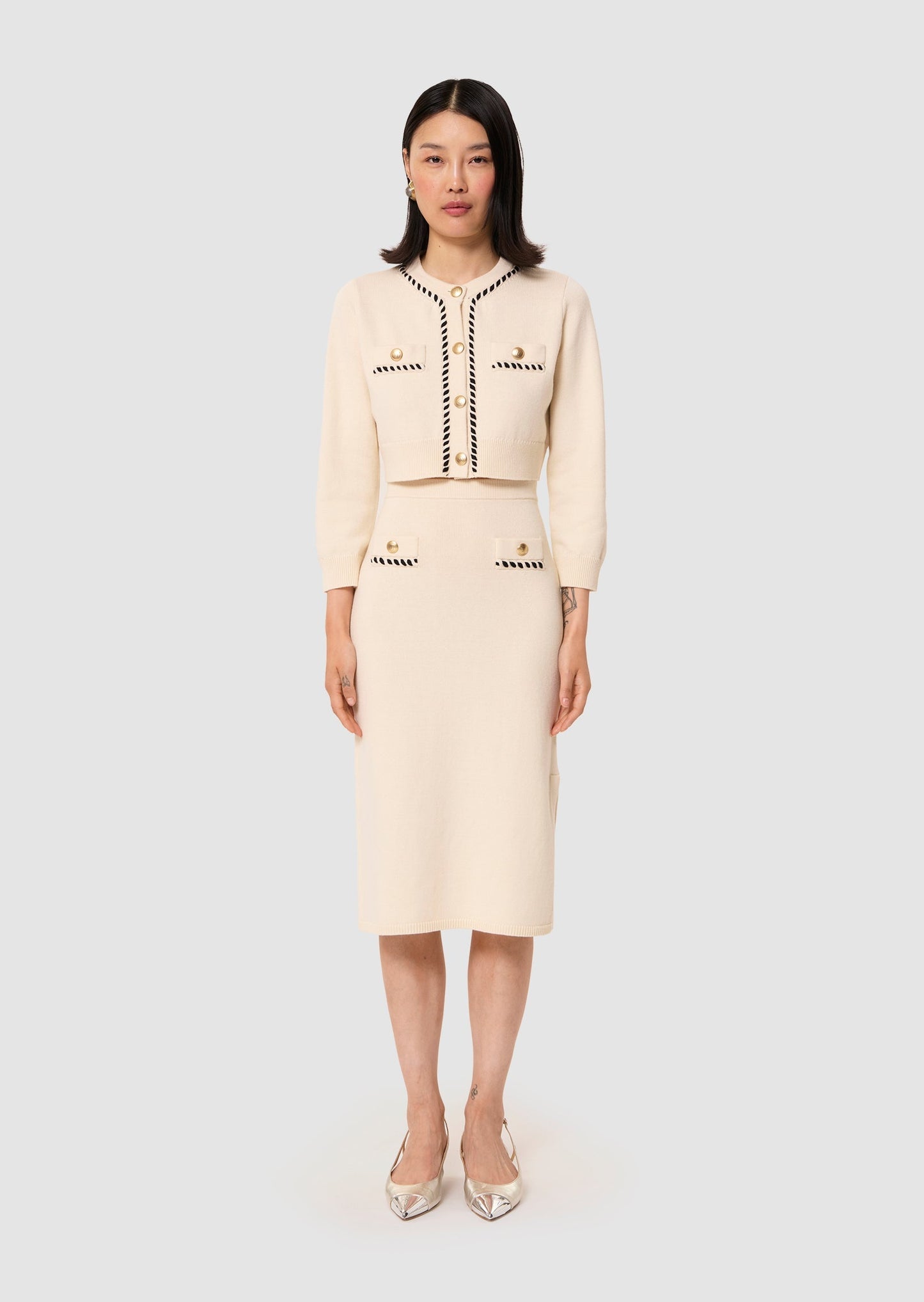 Jylia Off White Skirt