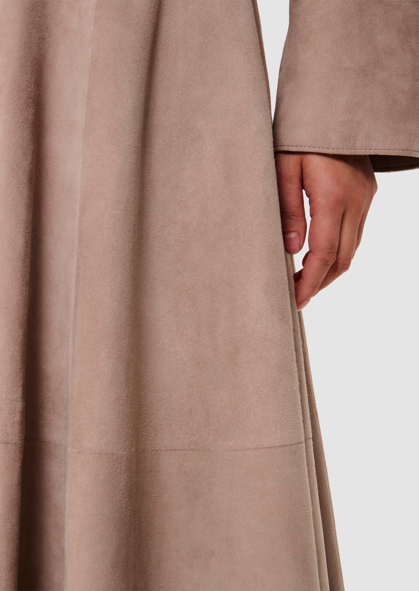 Jack grey velvelt leather