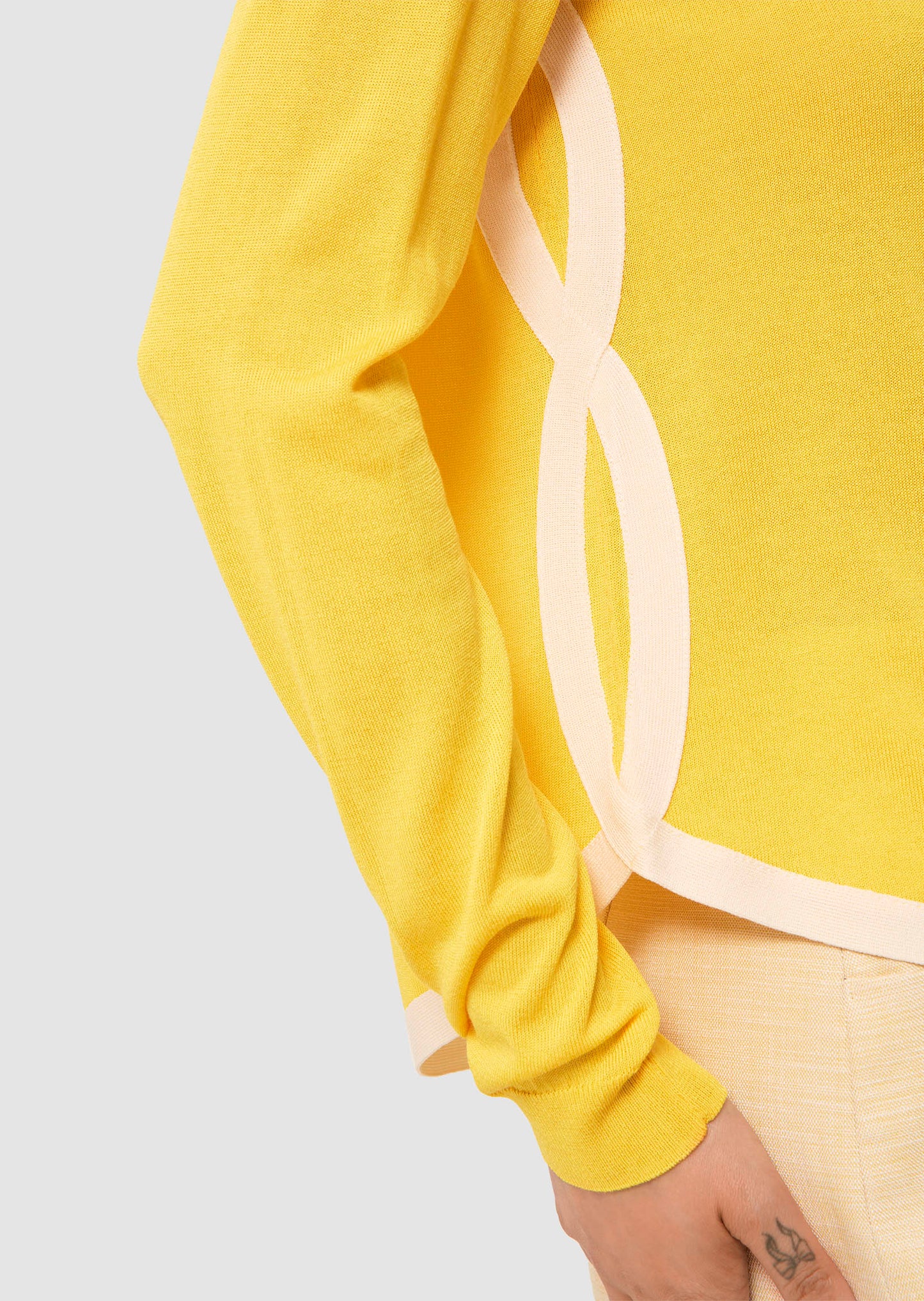 Ponama yellow cotton top