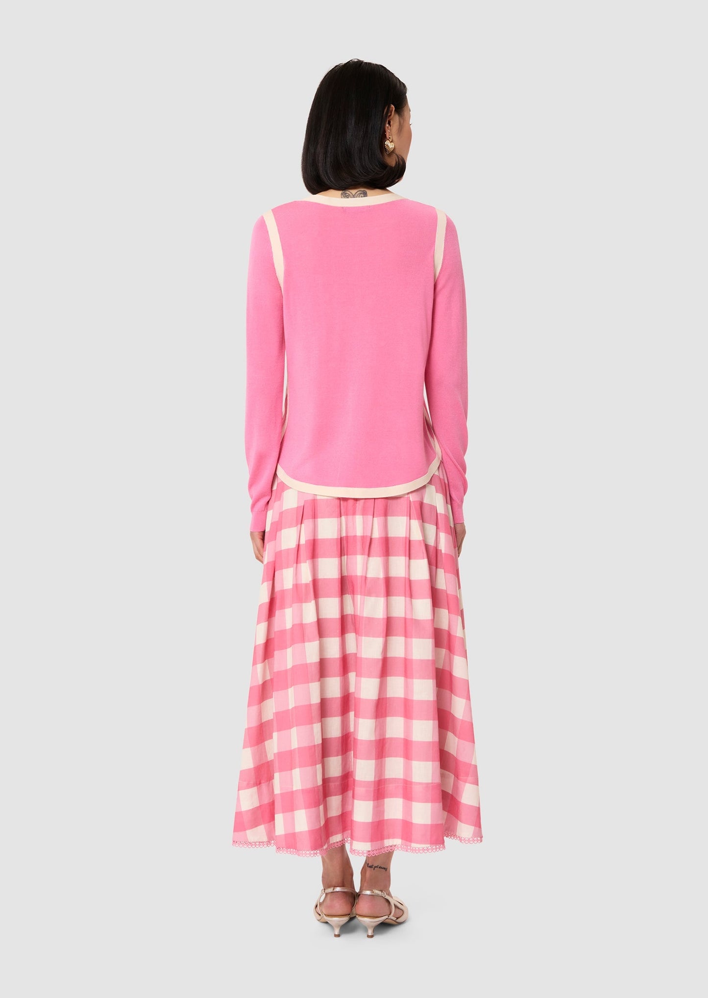 Ponama pink cotton top