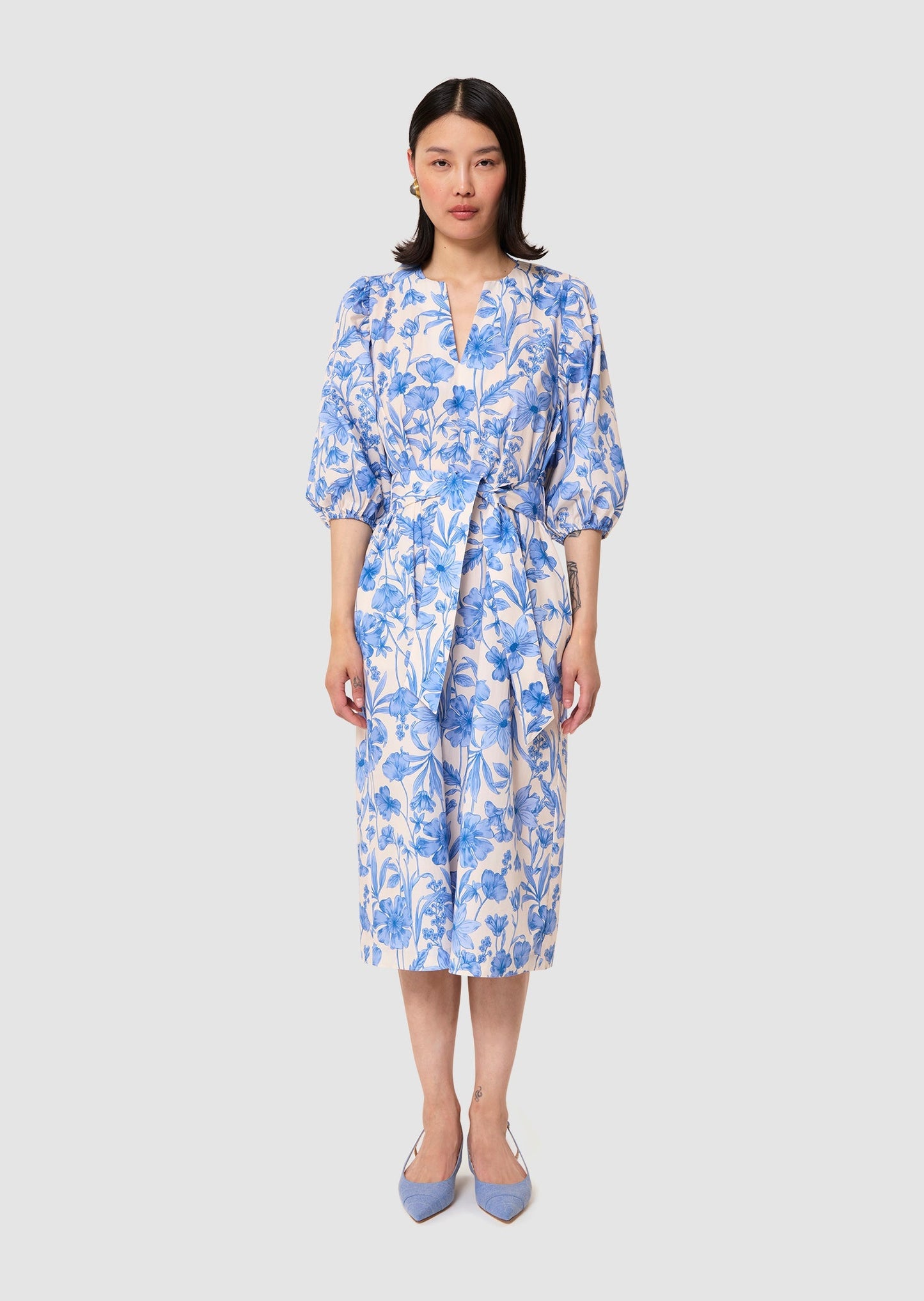 Rochella Off White Dress