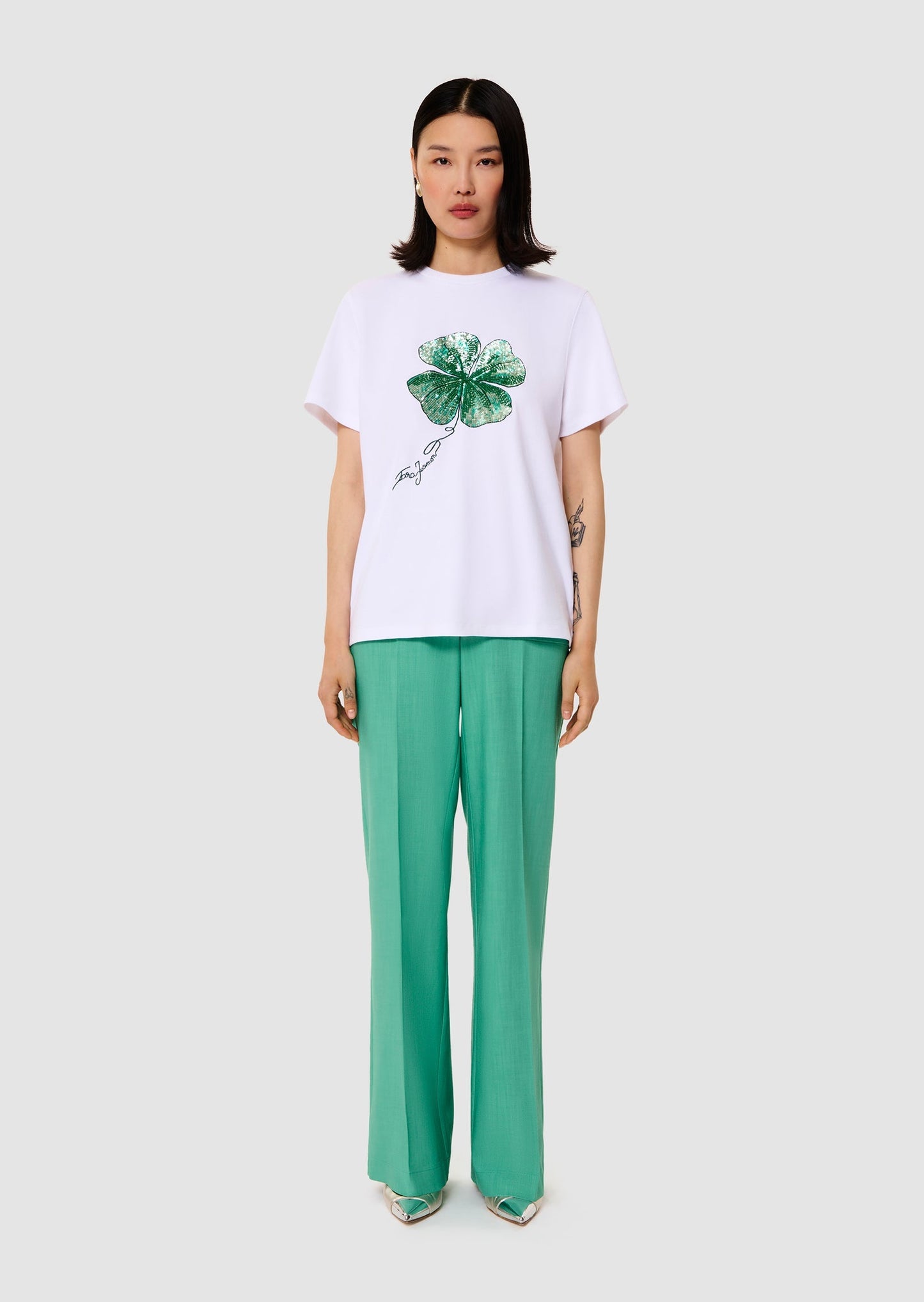 Taraclover white jersey t-shirt