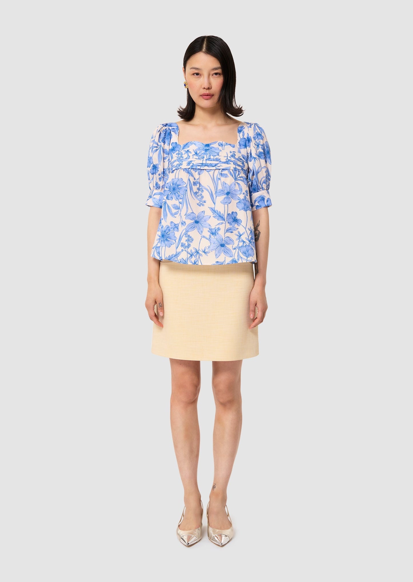 Talma Blue Blouse