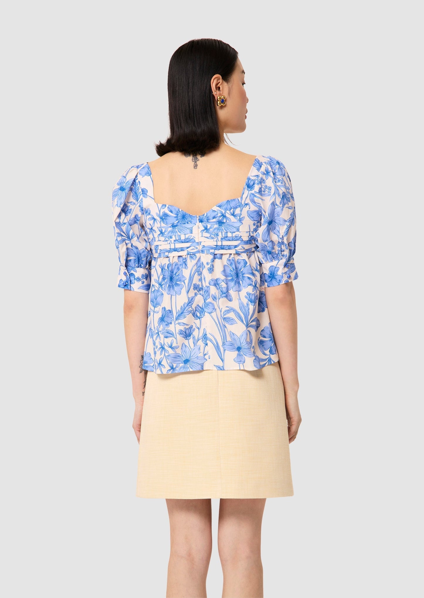 Talma Blue Blouse
