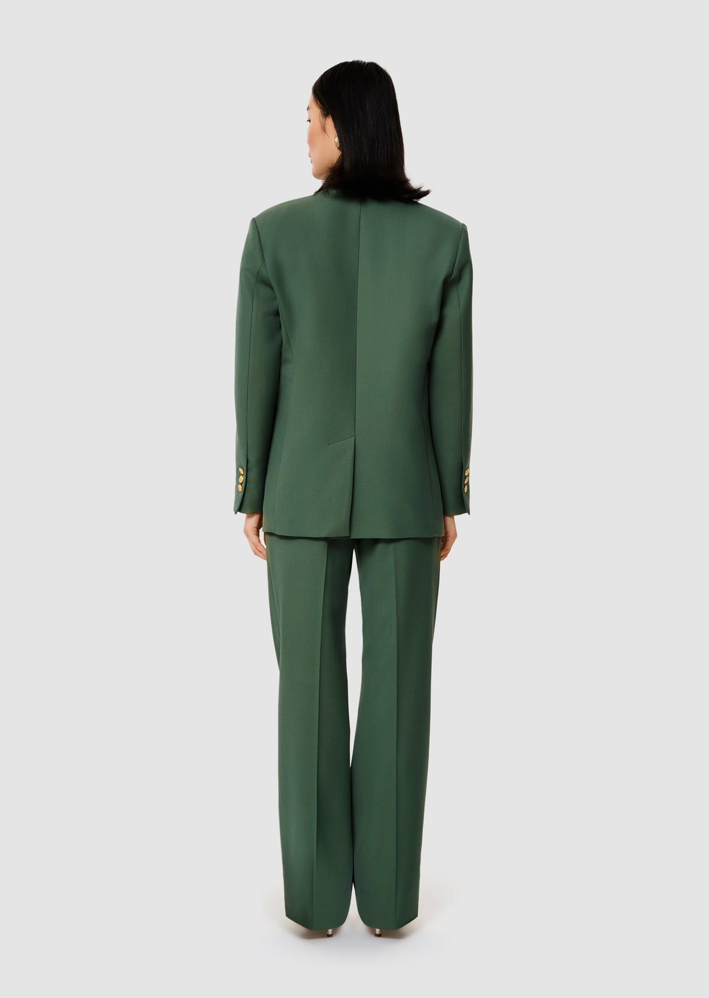 Valentin green tailored jacket