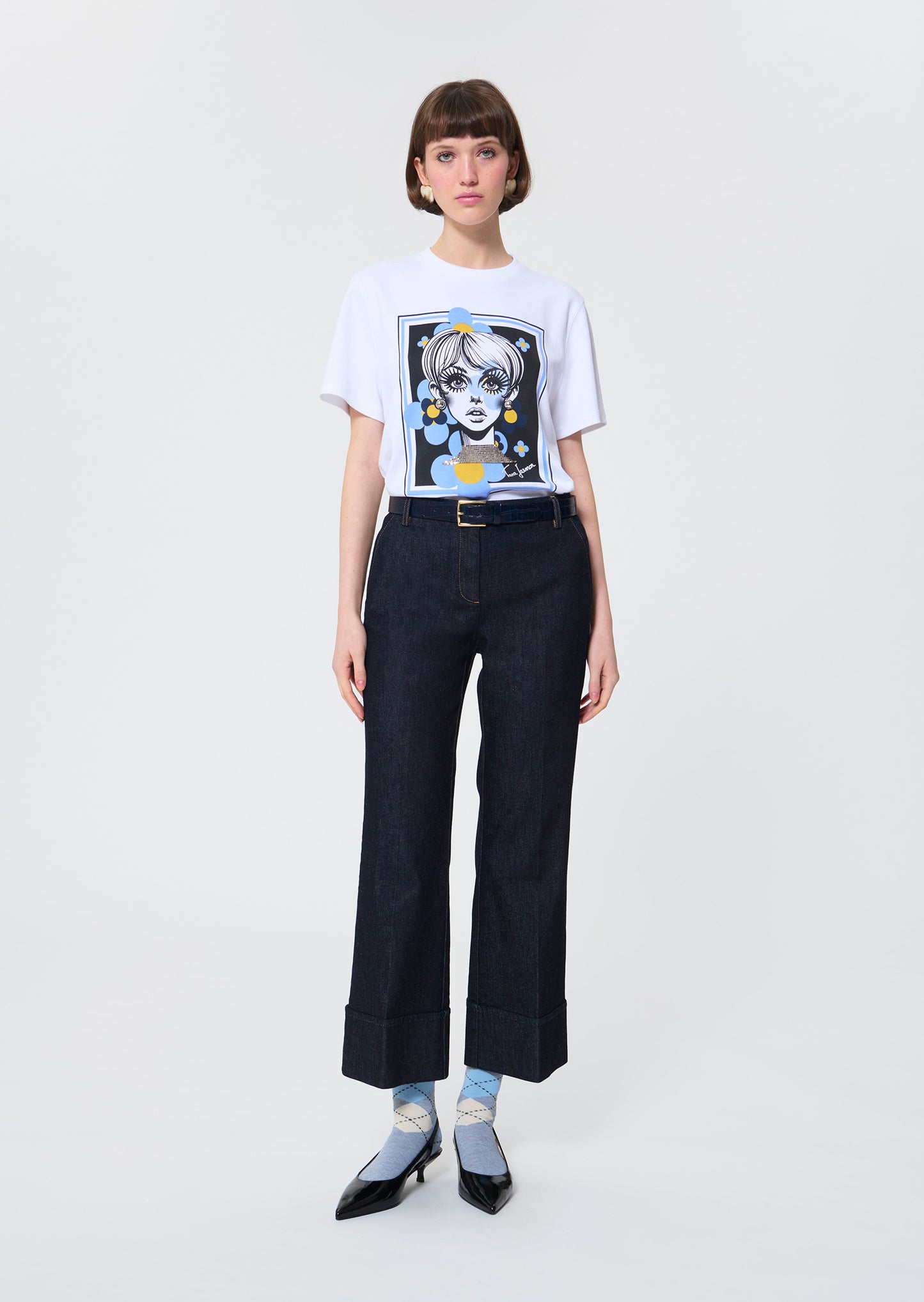 Taratwiggy white t-shirt