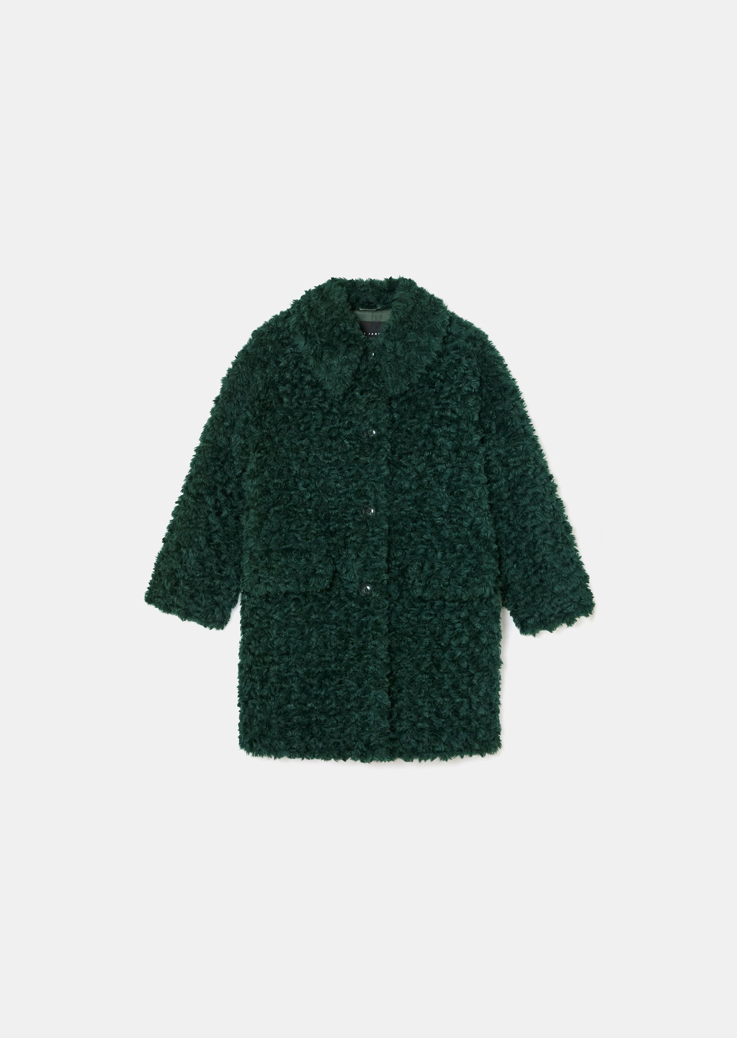 Mael green faux fur for women