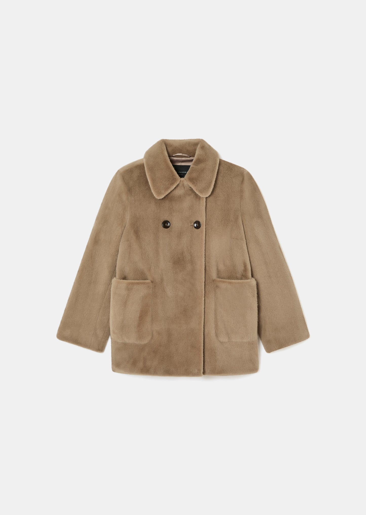 Melba taupe faux fur for women