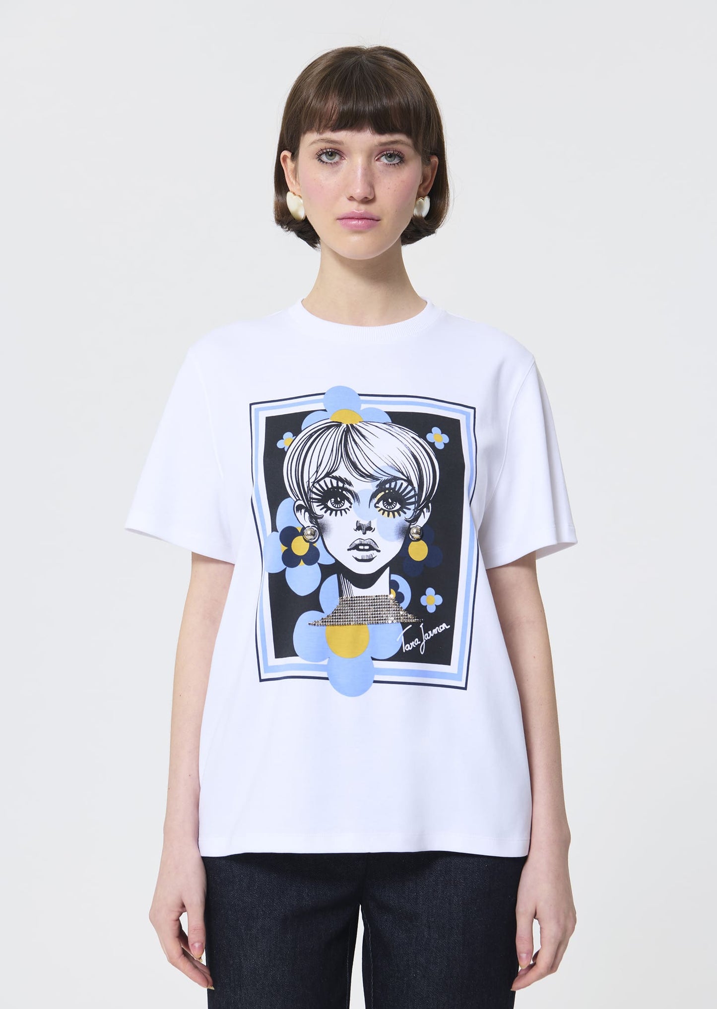 Taratwiggy white t-shirt