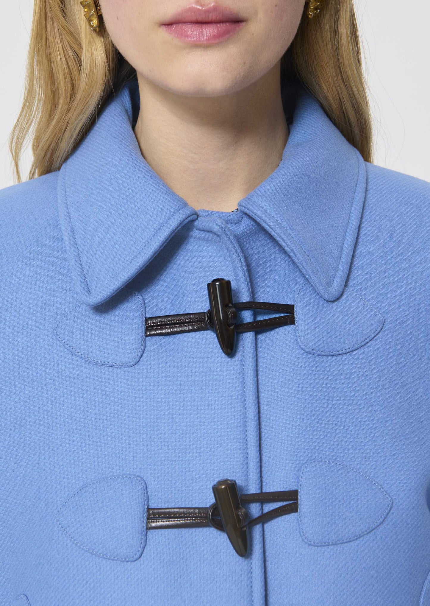 Manoel horizon woollen cloth coat