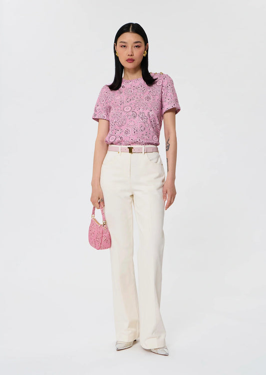 Jerome white denim jean