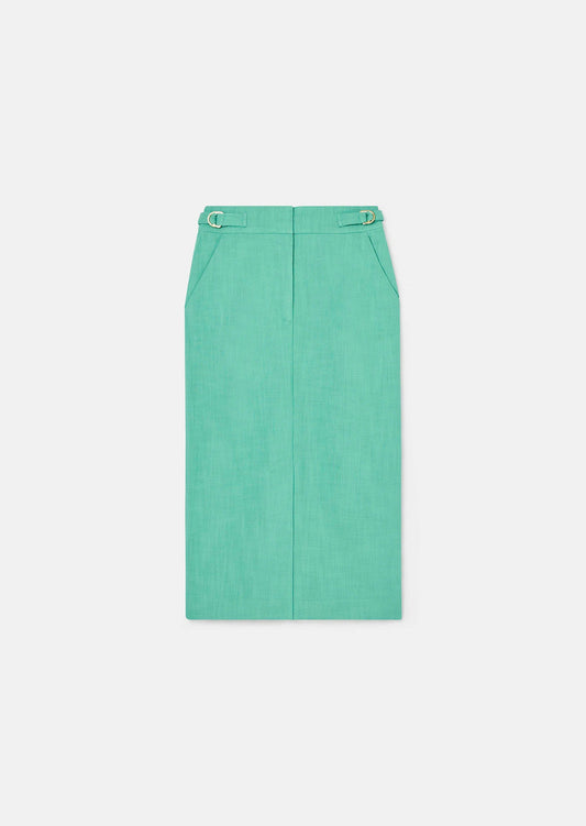 Justina Green Skirt