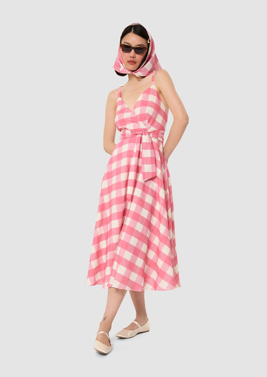 Ryveline pink gingham dress