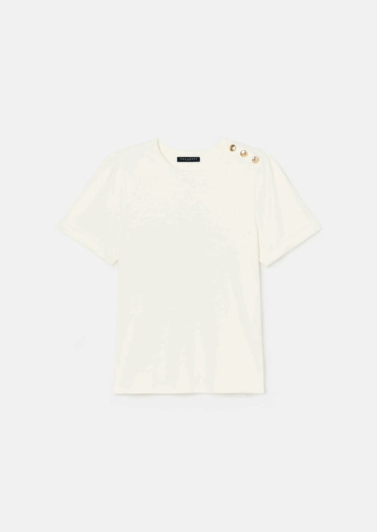 Tampa white jersey T-shirt
