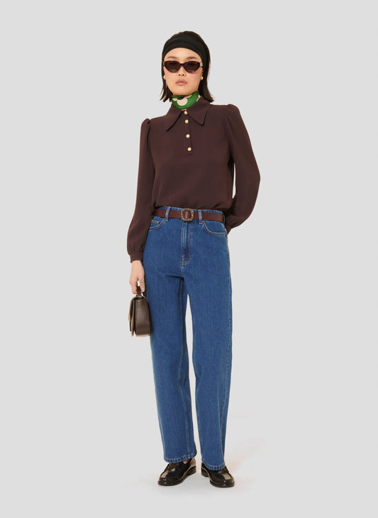 Bibba golden leather jacket
