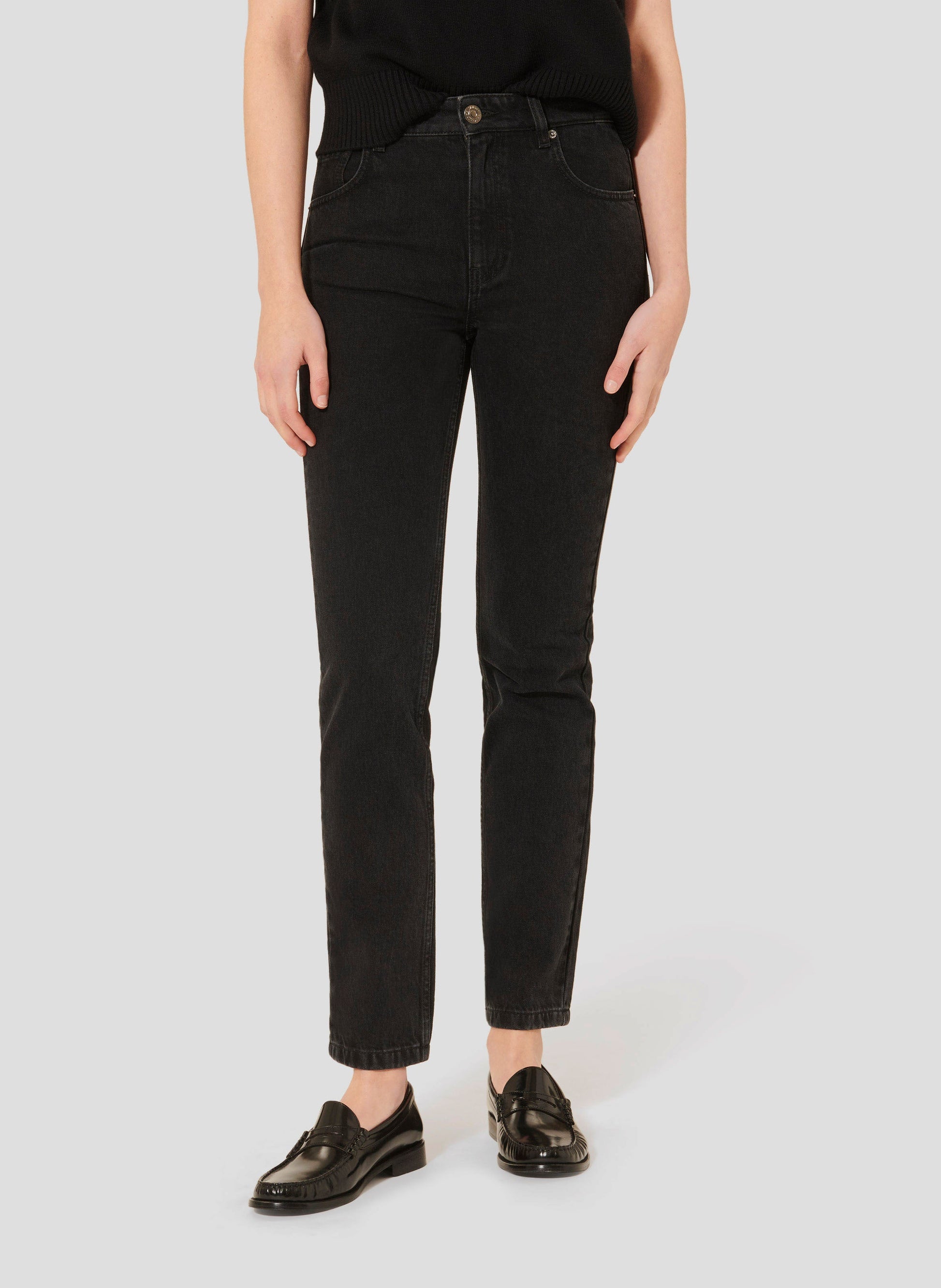 Tara Jarmon black slim jeans