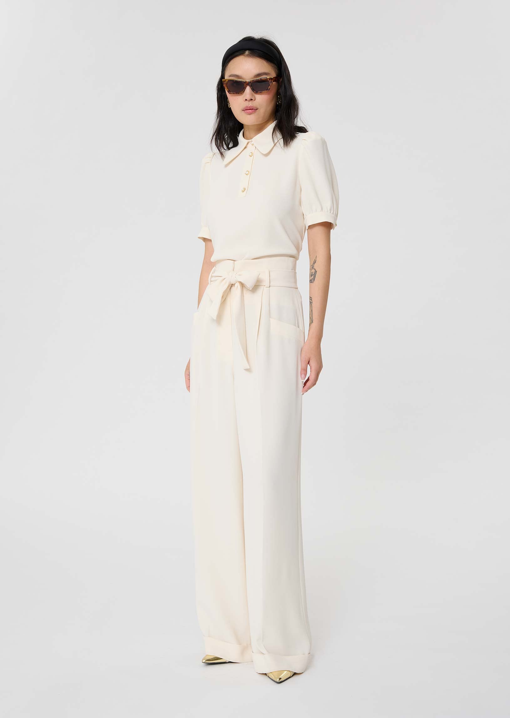 Pia Off White  Pants