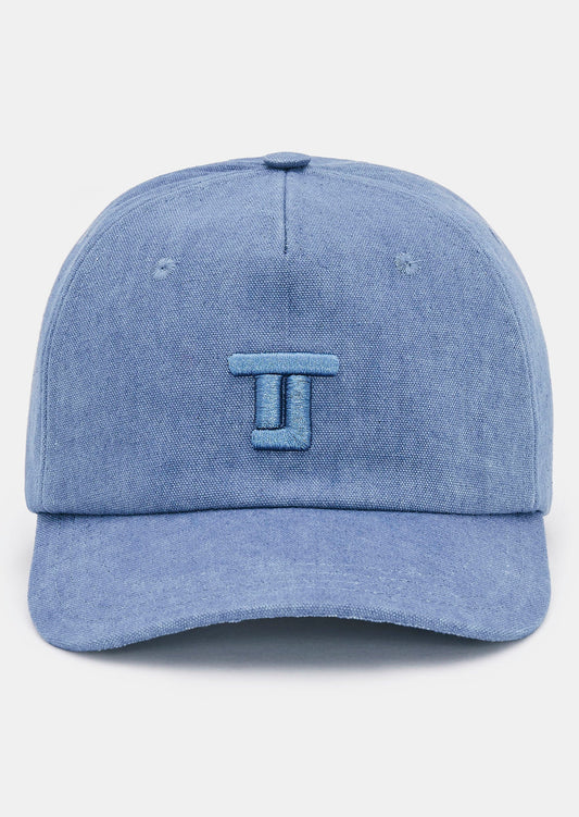 Carole blue denim cap
