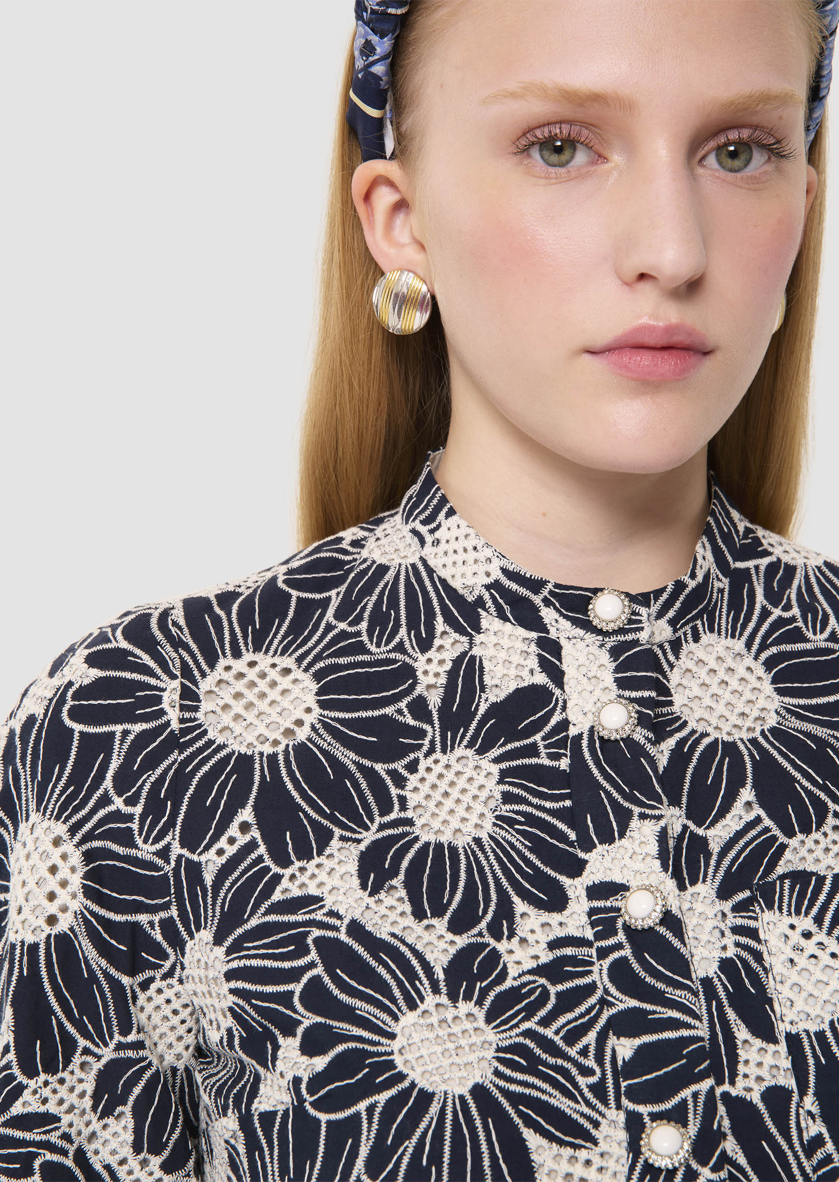 Calista Navy  Shirt