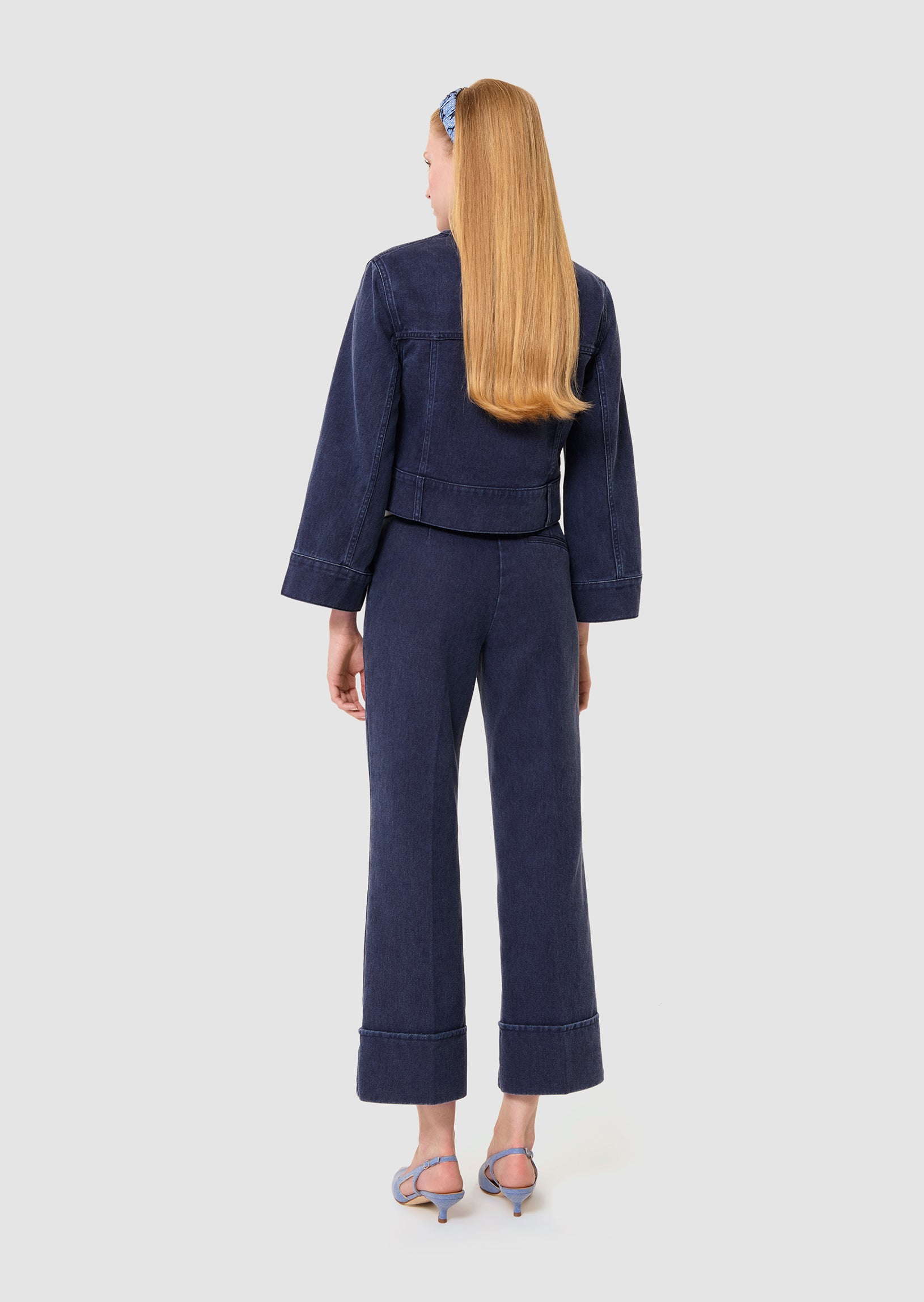 Pierre dark blue denim pants