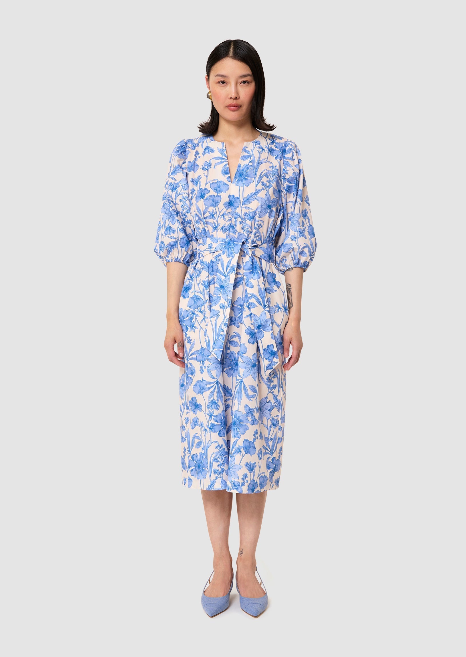 Rochella Off White  Dress