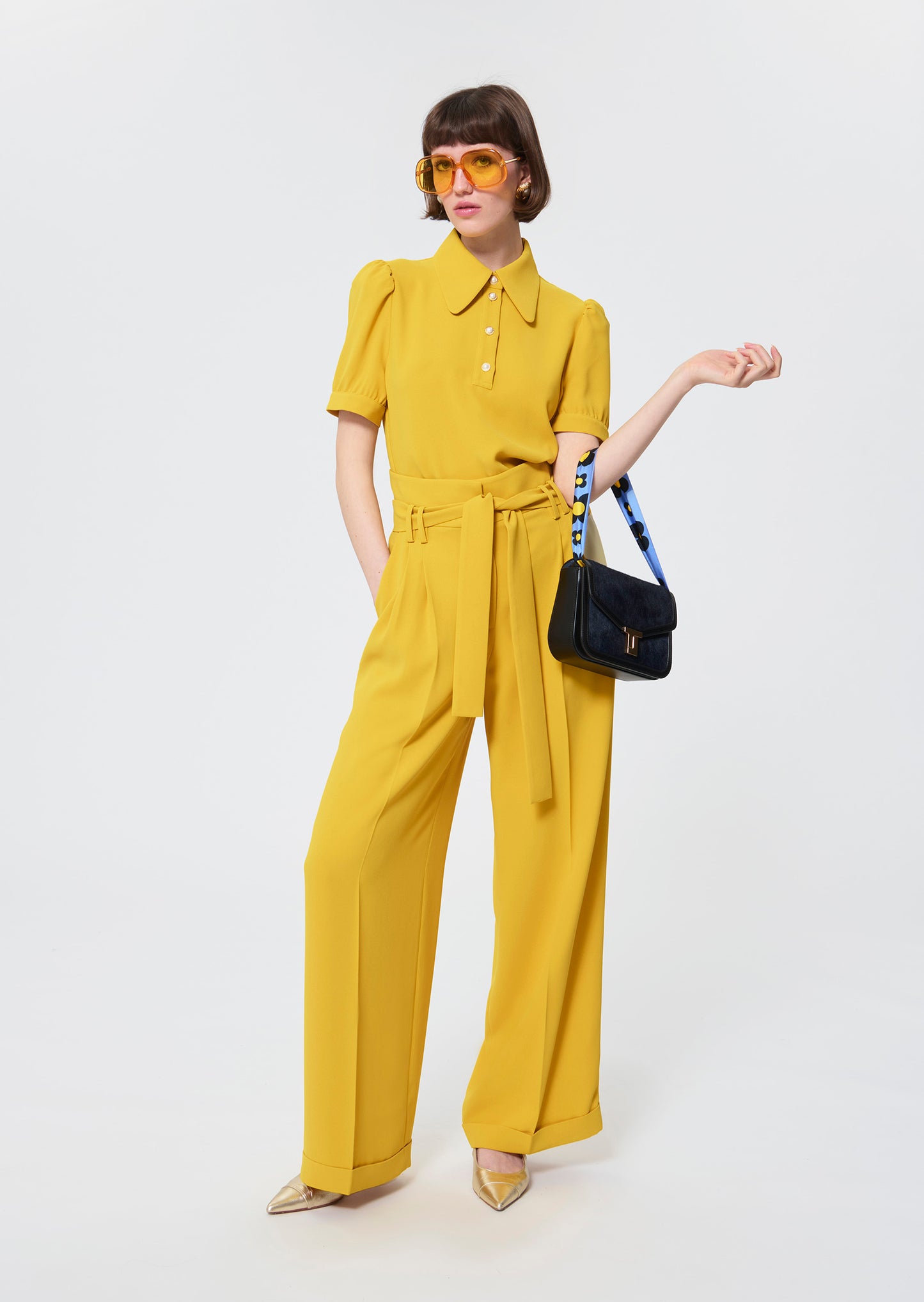 Pia  lemon yellow pants