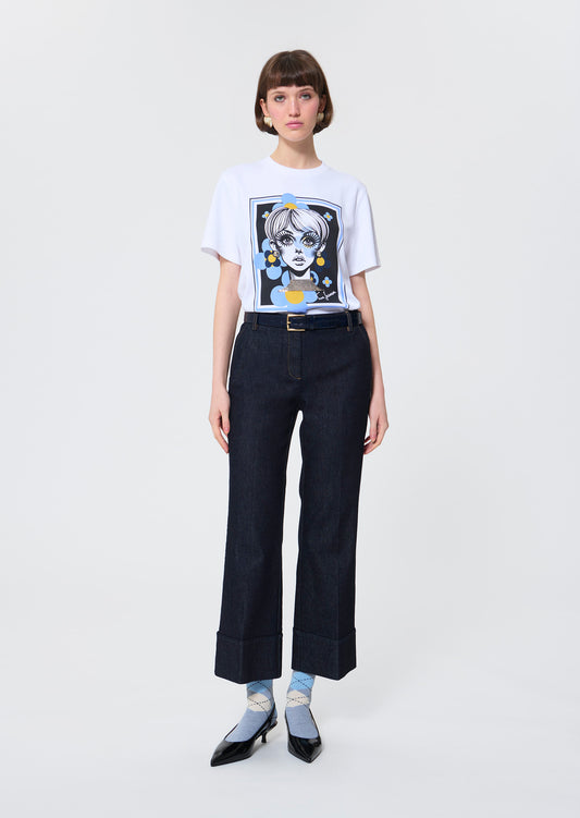 Taratwiggy  white t-shirt