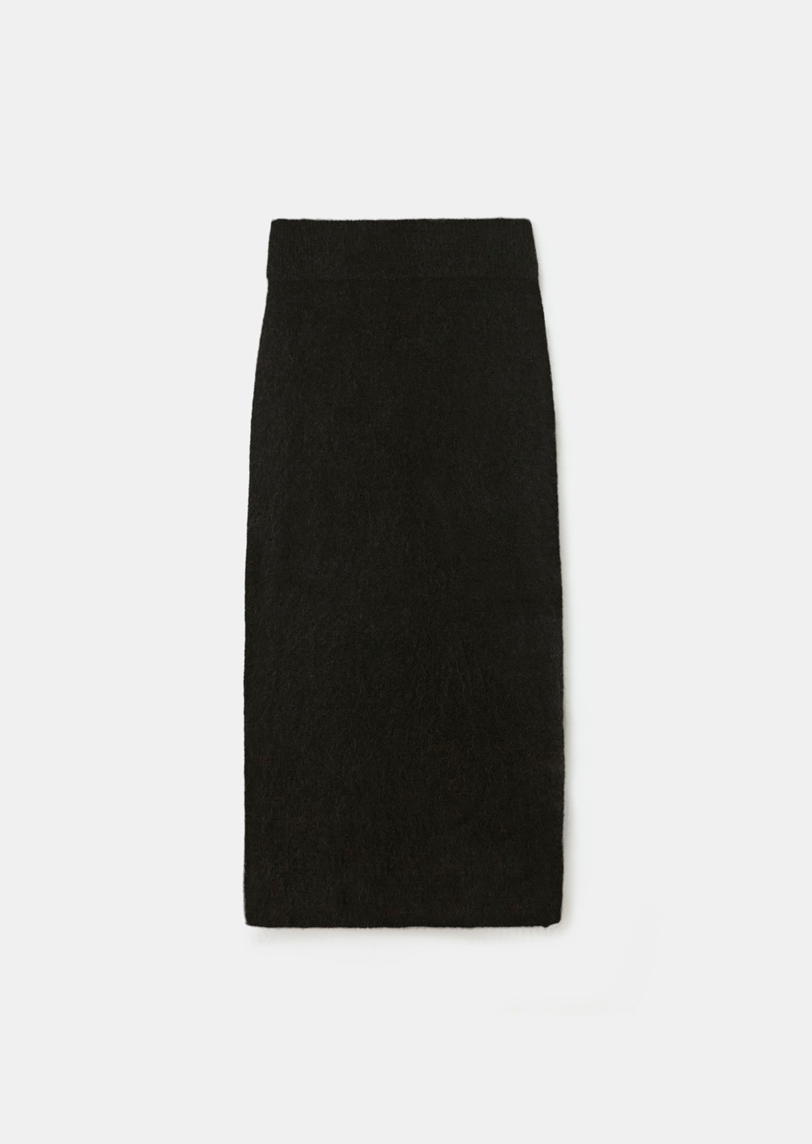Janna  black knit skirt for women