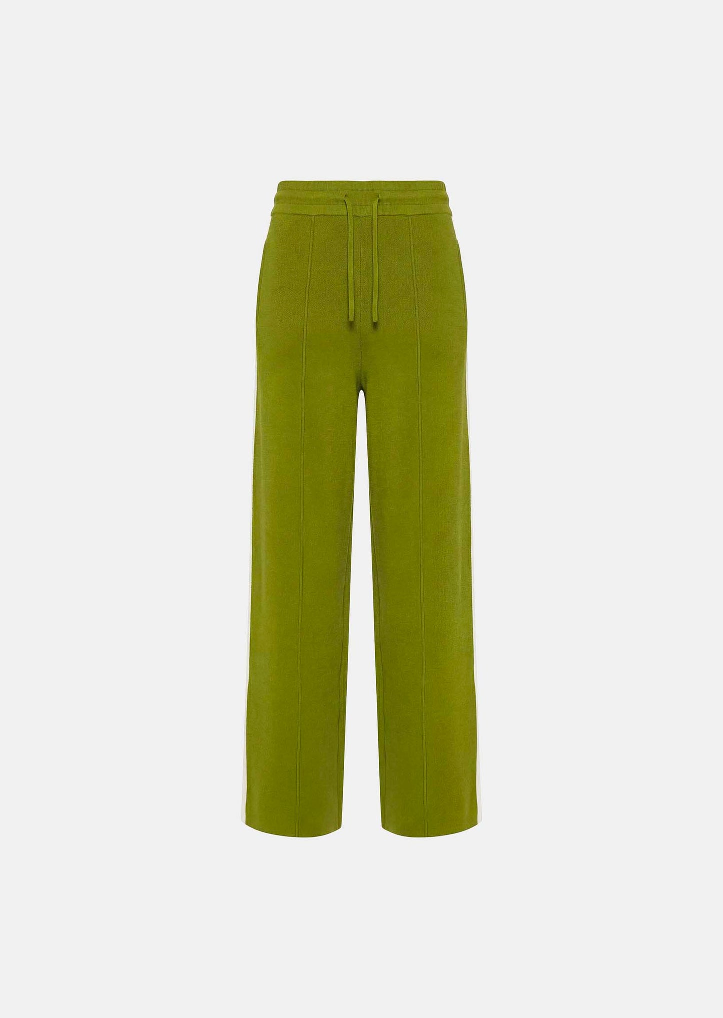 trousers in beige technical mesh