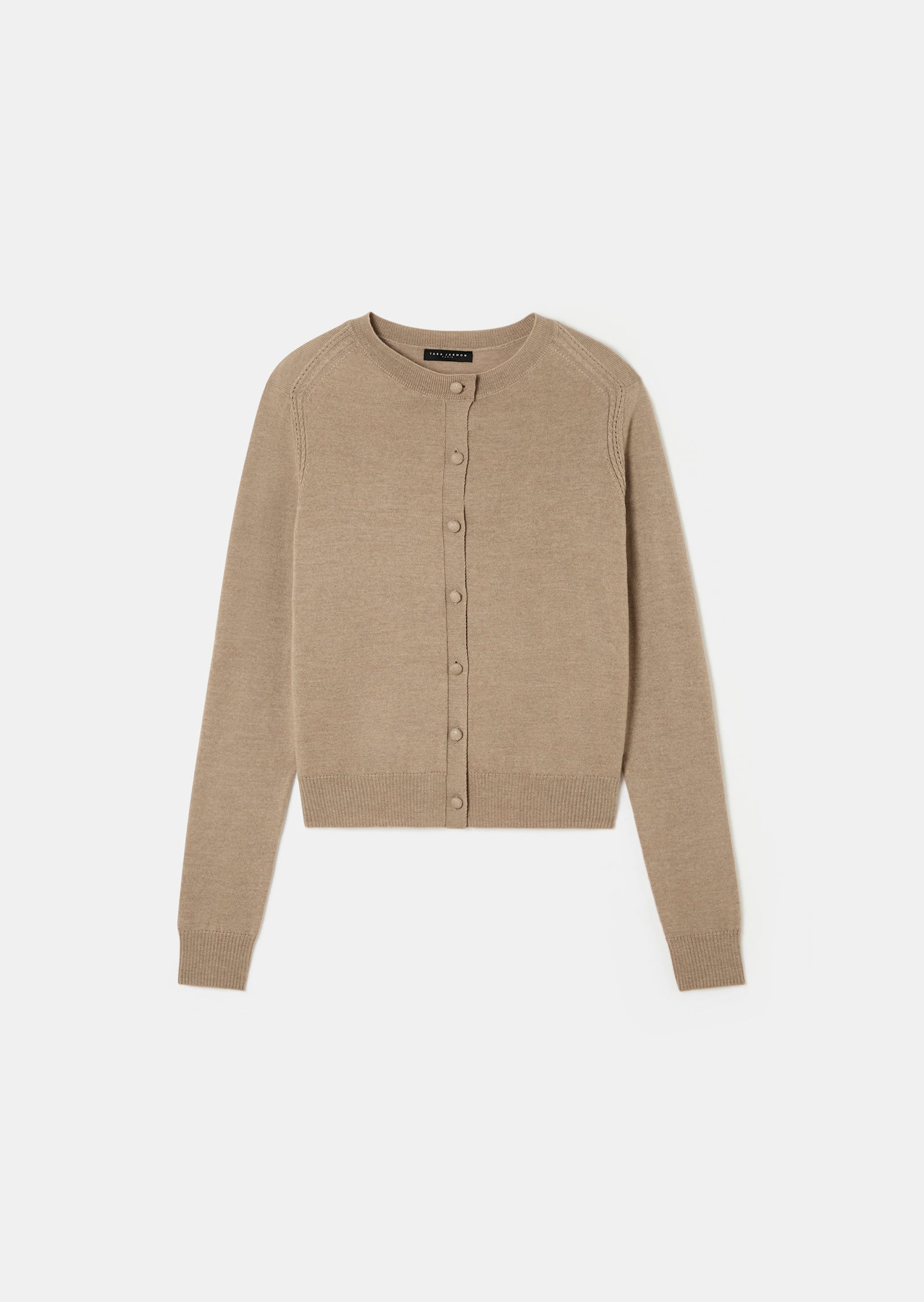 Ginno  café au lait cardigan for women
