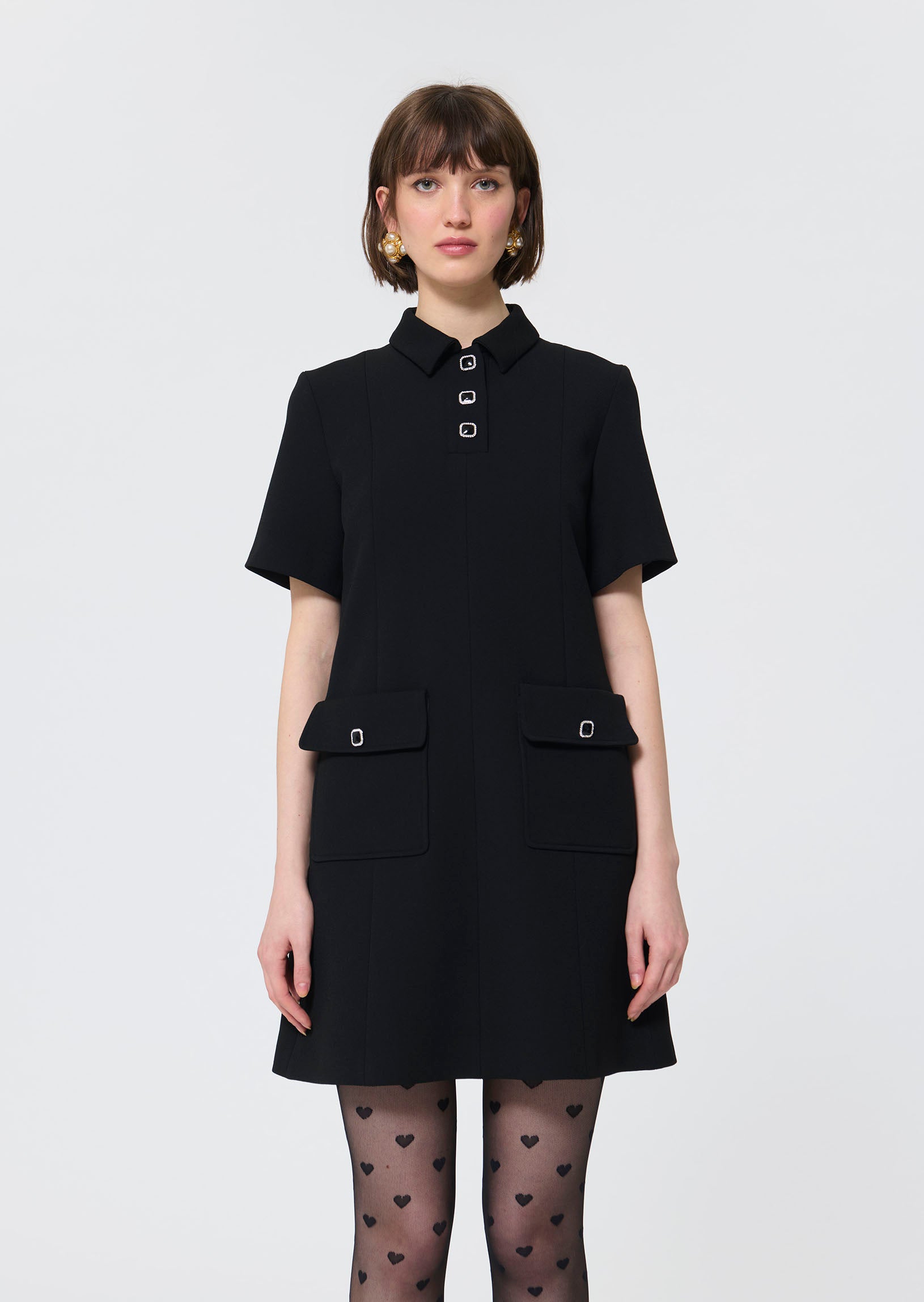 Roanne  black dress for women