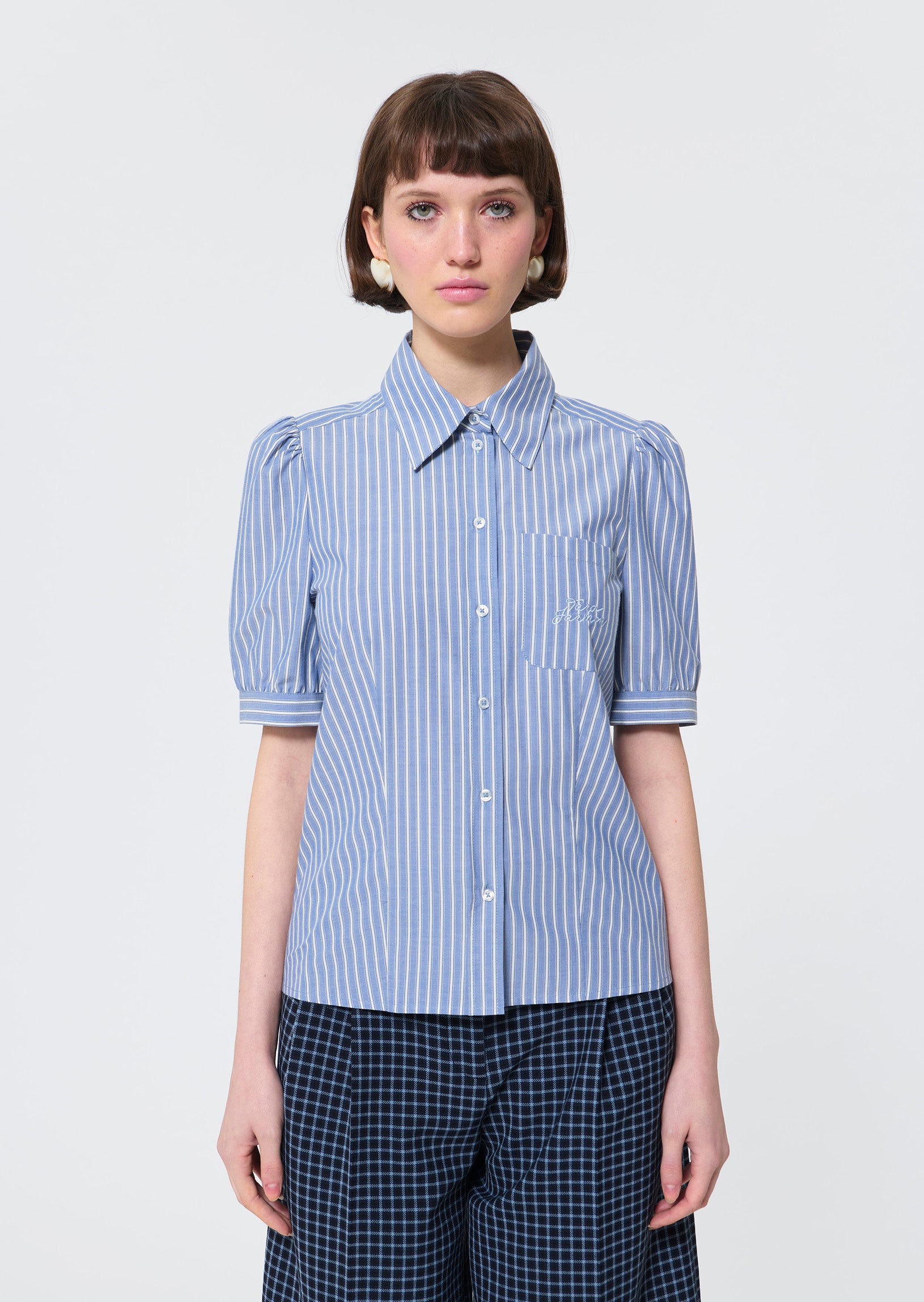 Coline  blue shirt for women