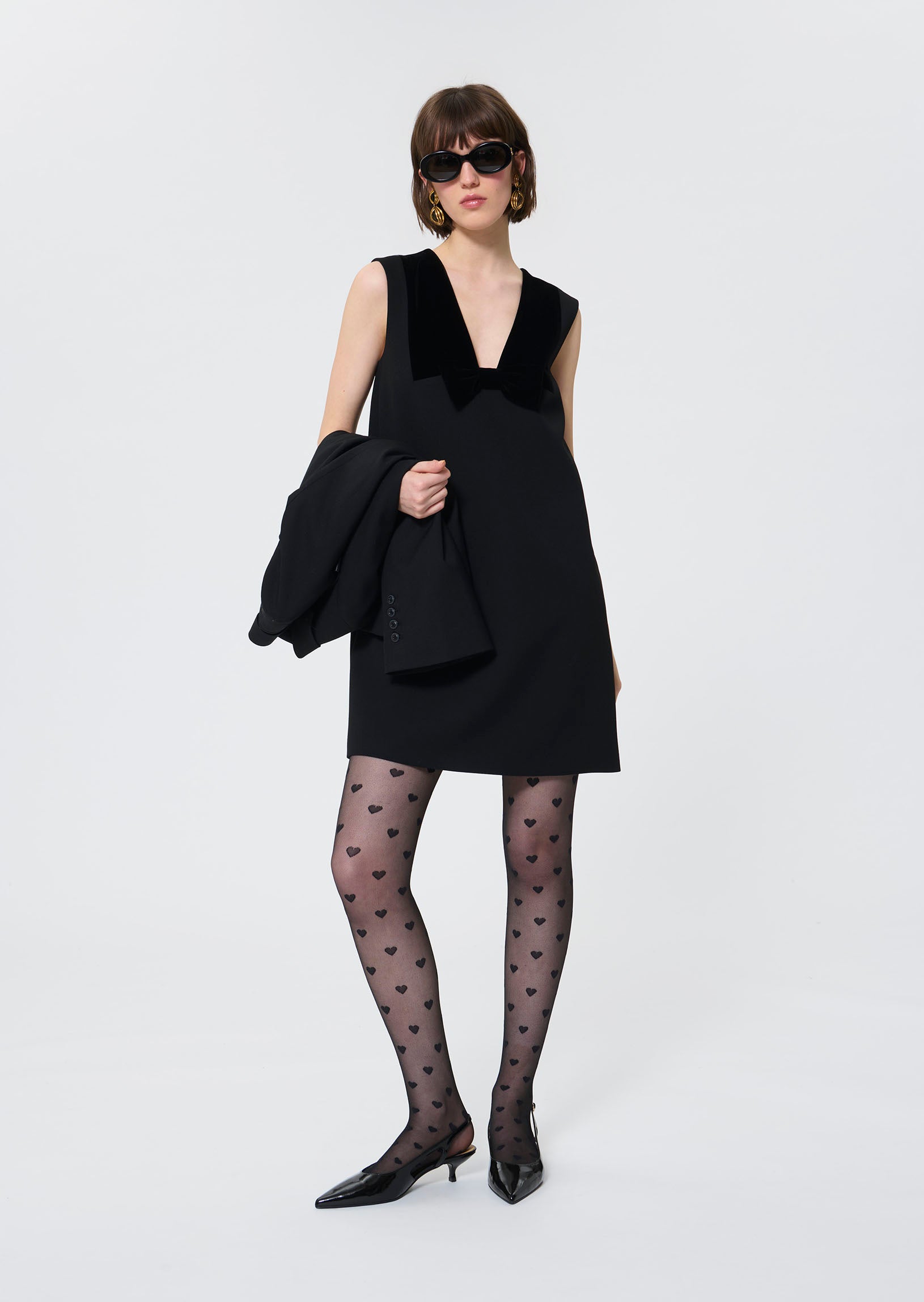 Rusane  black dress for women