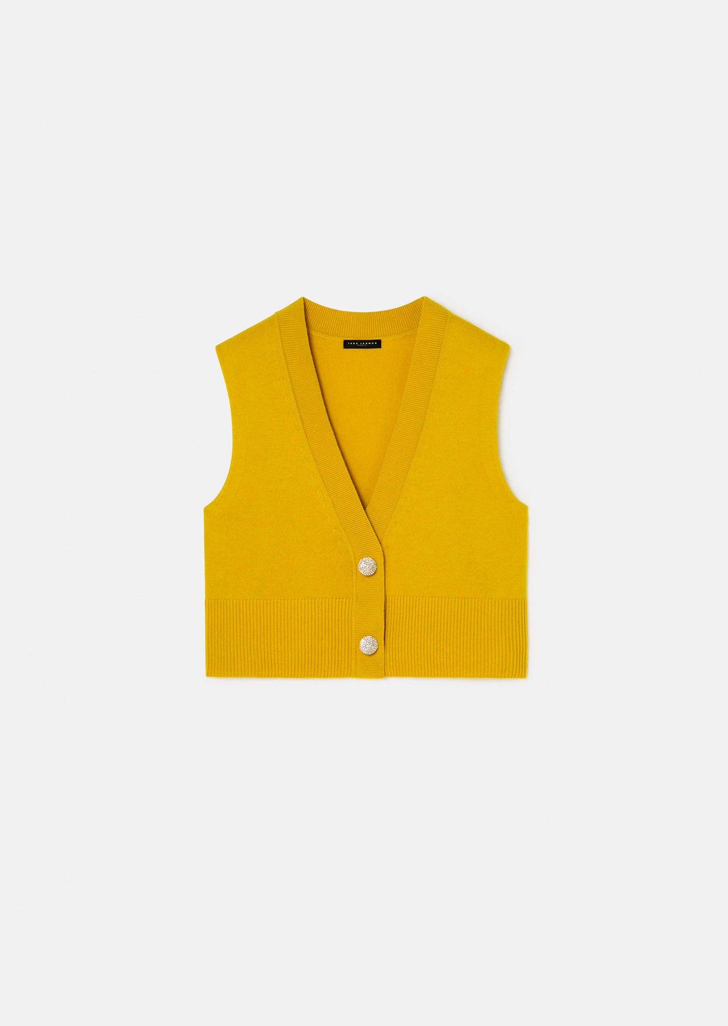 Gilles  lemon yellow vest for women