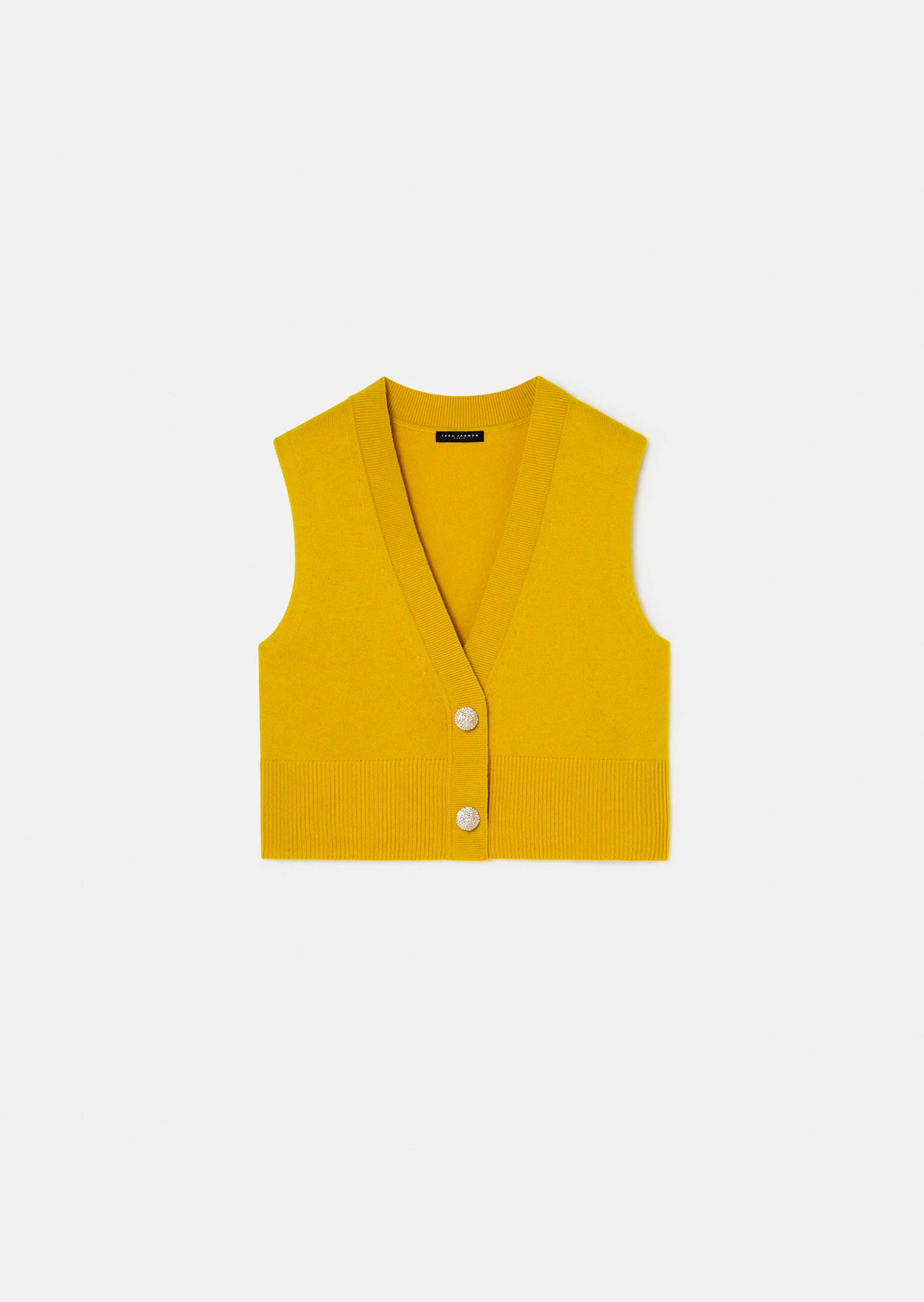 Gilles  lemon yellow vest for women