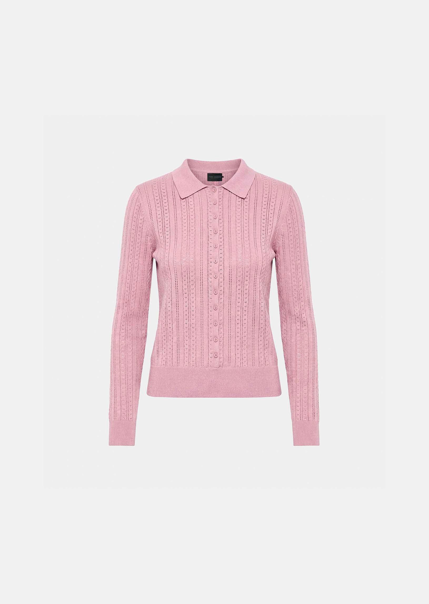 sweater in beige silky cotton