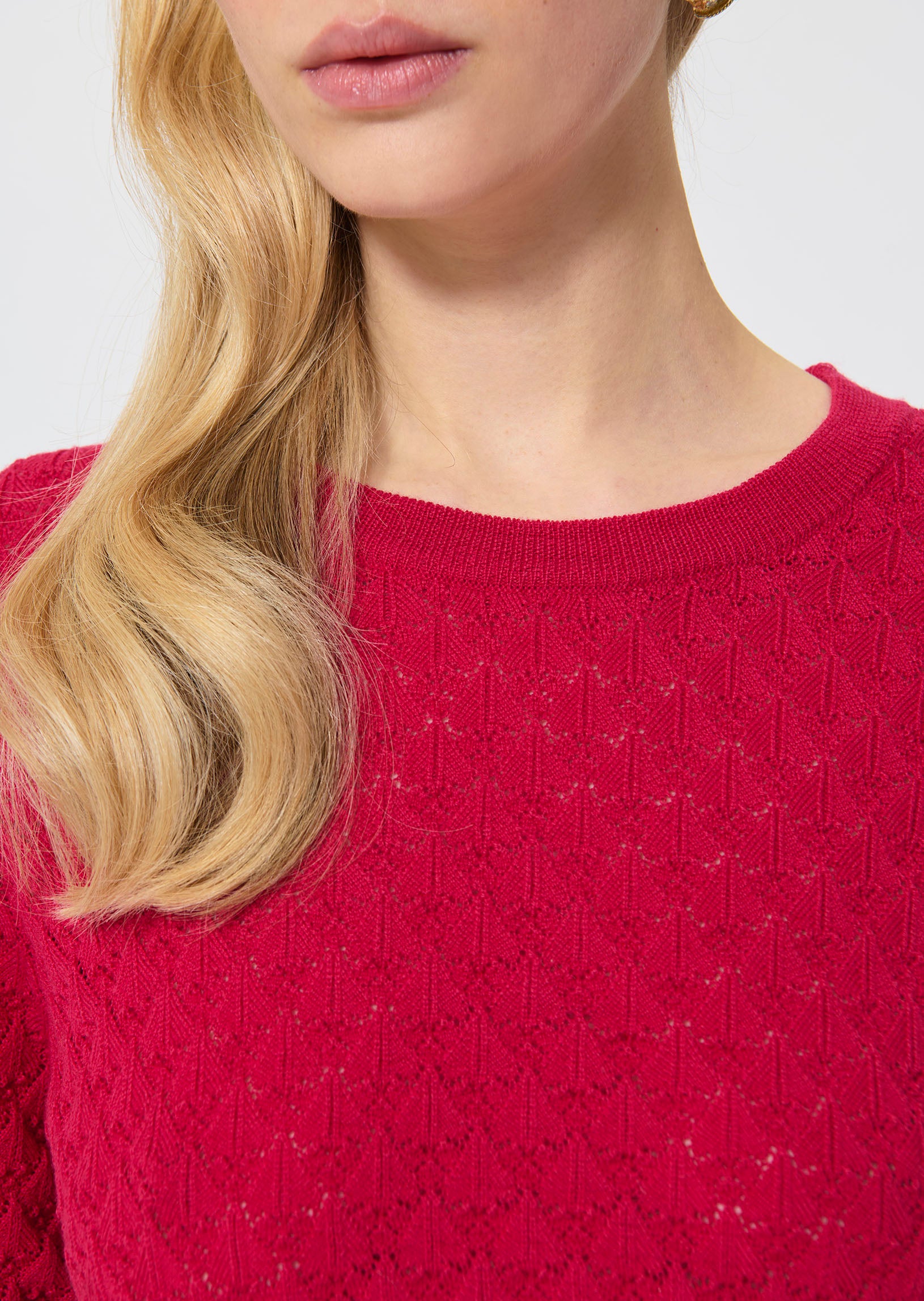 Pete  garnet sweater for women