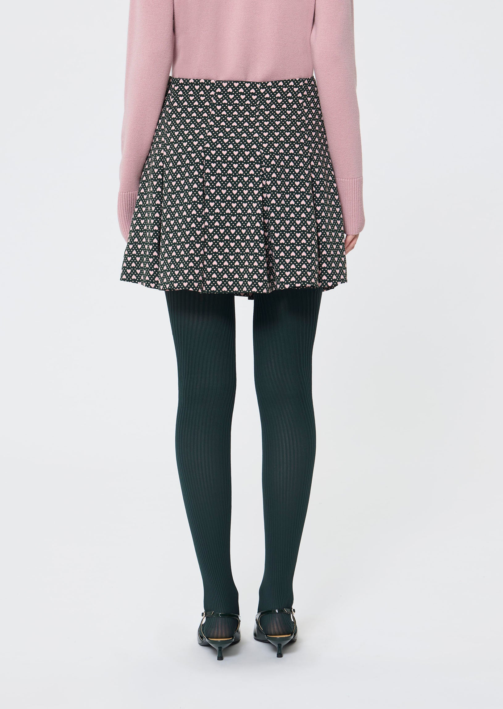 Justine  English green skirt for women