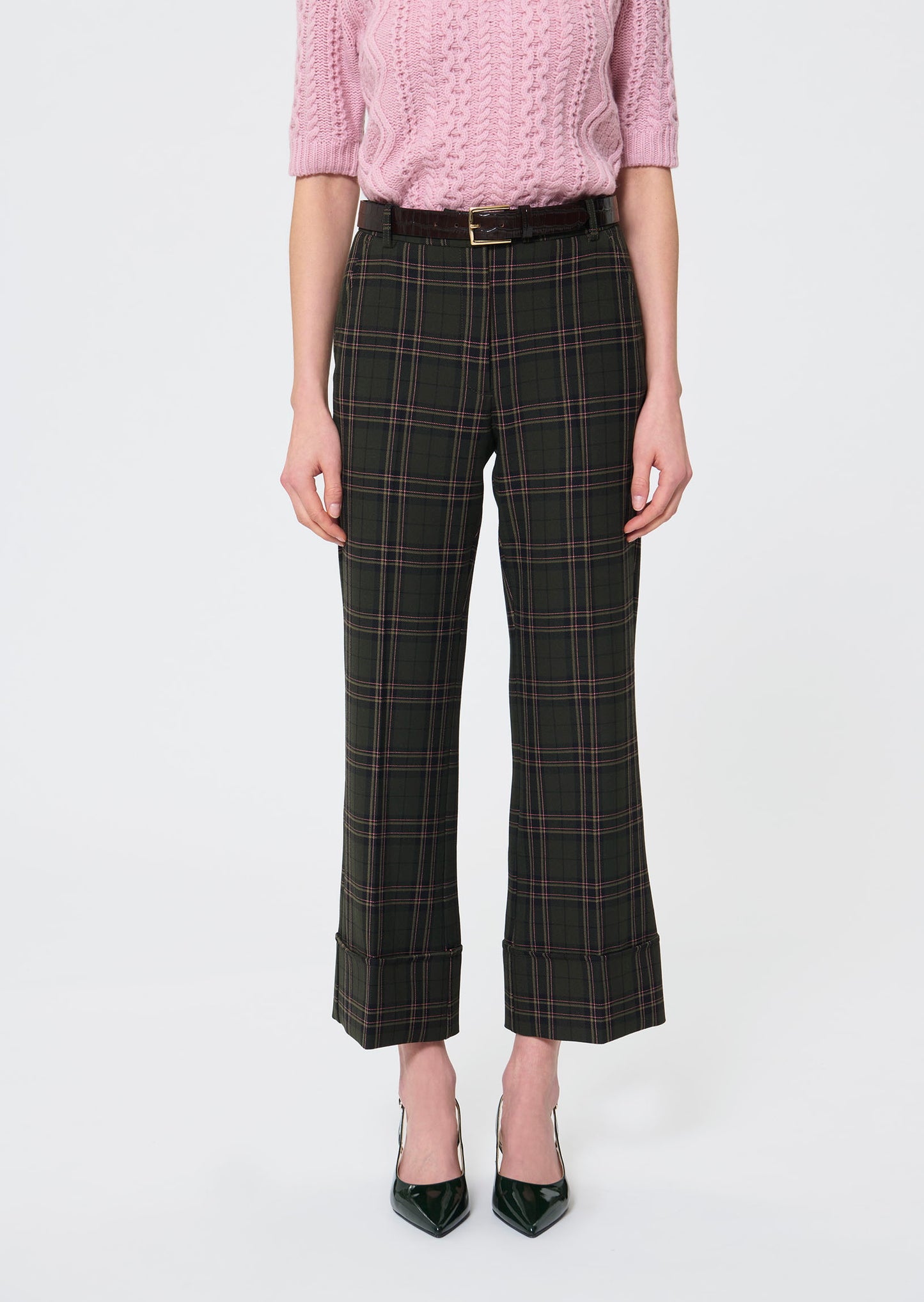 Pierre  English green pants for women