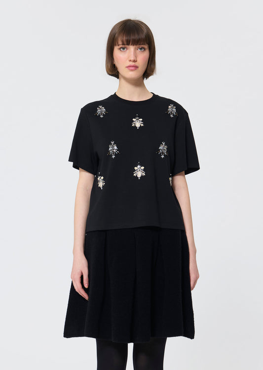 Tarabee  black t-shirt for women