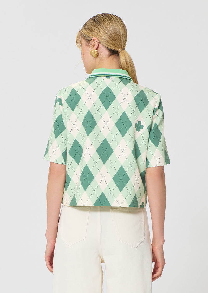 top ecru with patterns