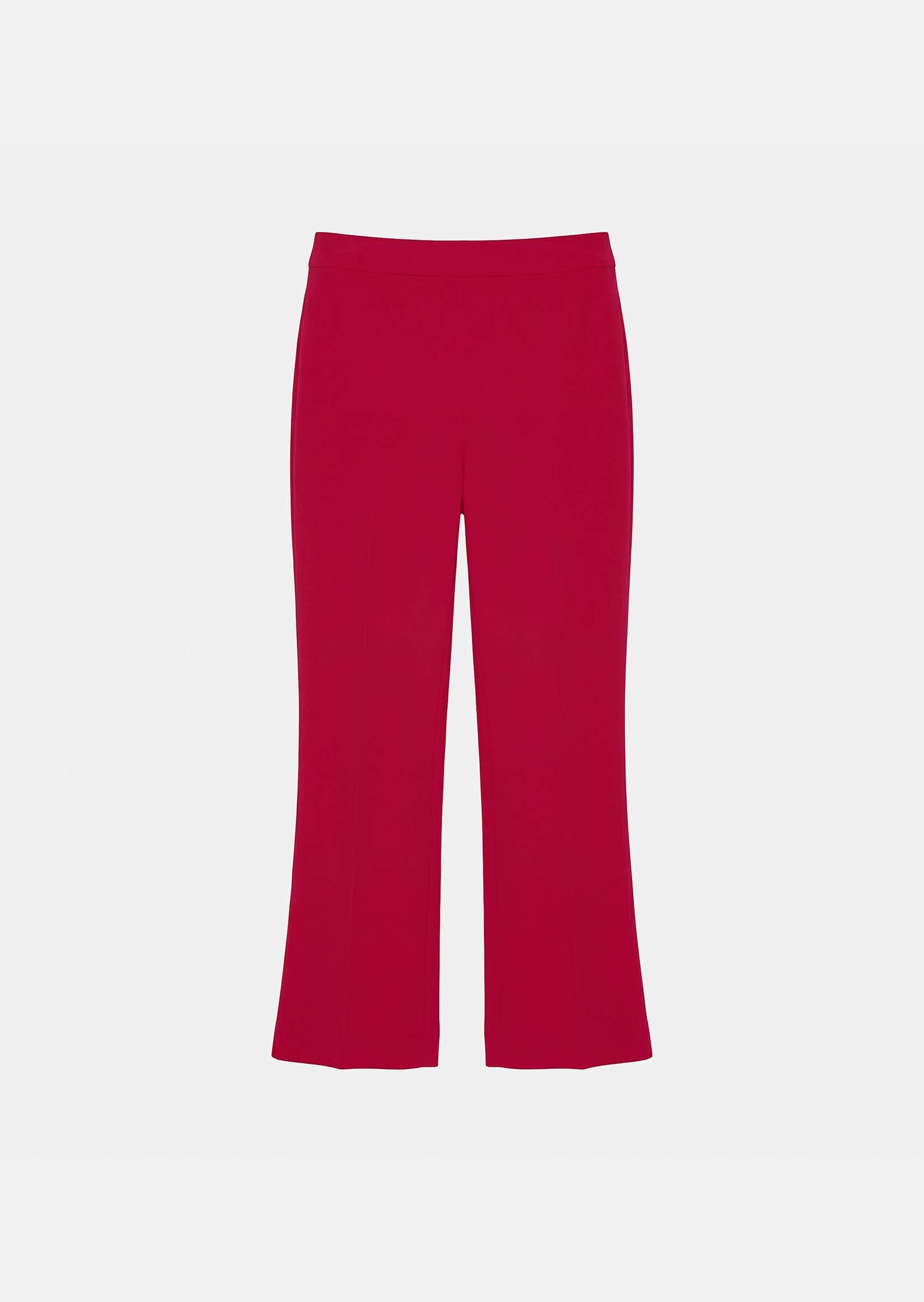 trousers in midnight blue double canvas