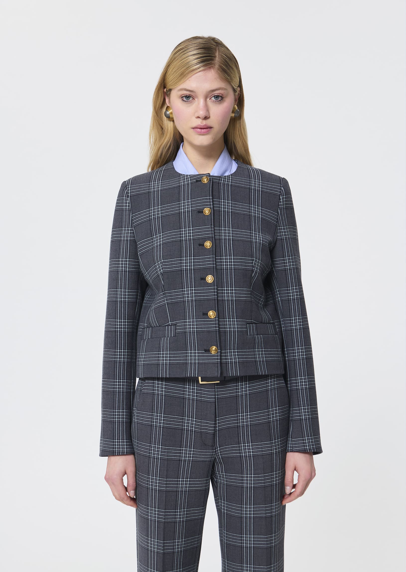 Vesna  grey jacket for women