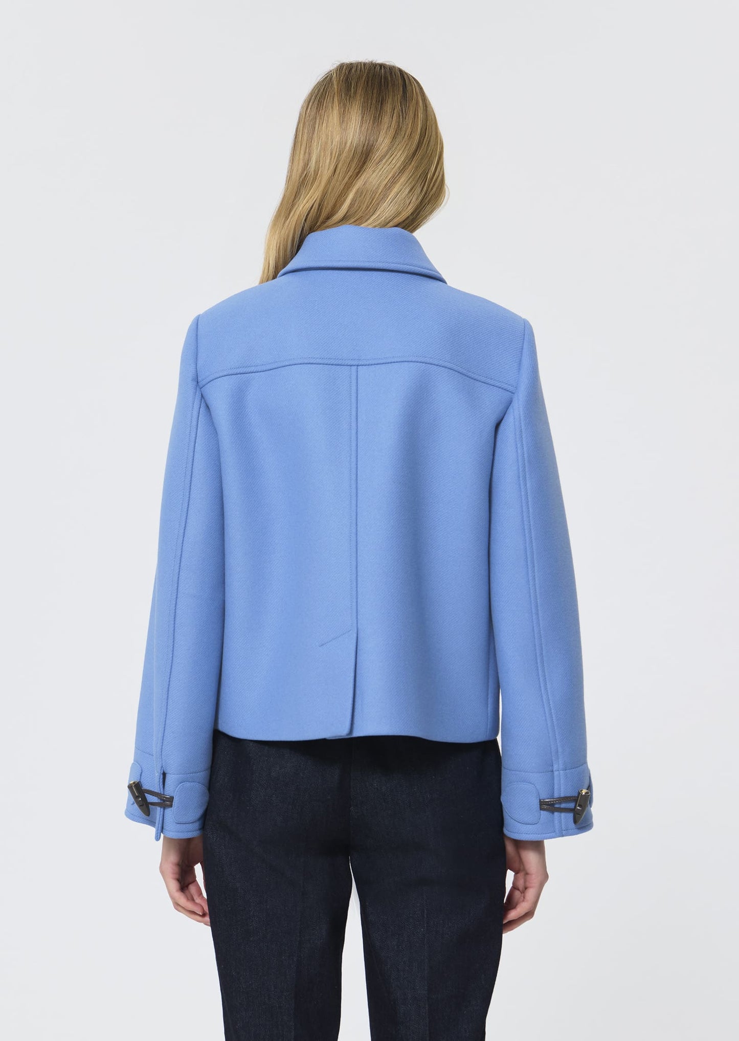 Manoel  horizon woollen cloth coat